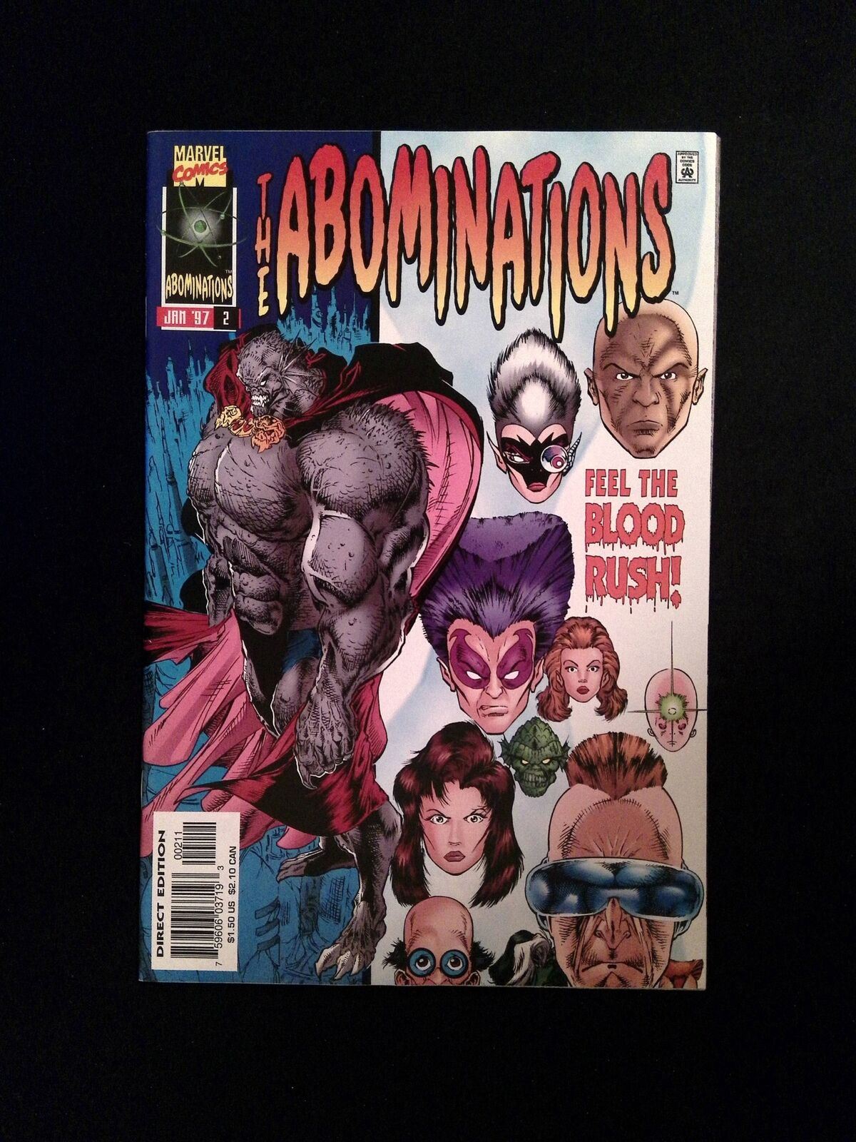 Abominations #2 MARVEL Comics 1997 NM