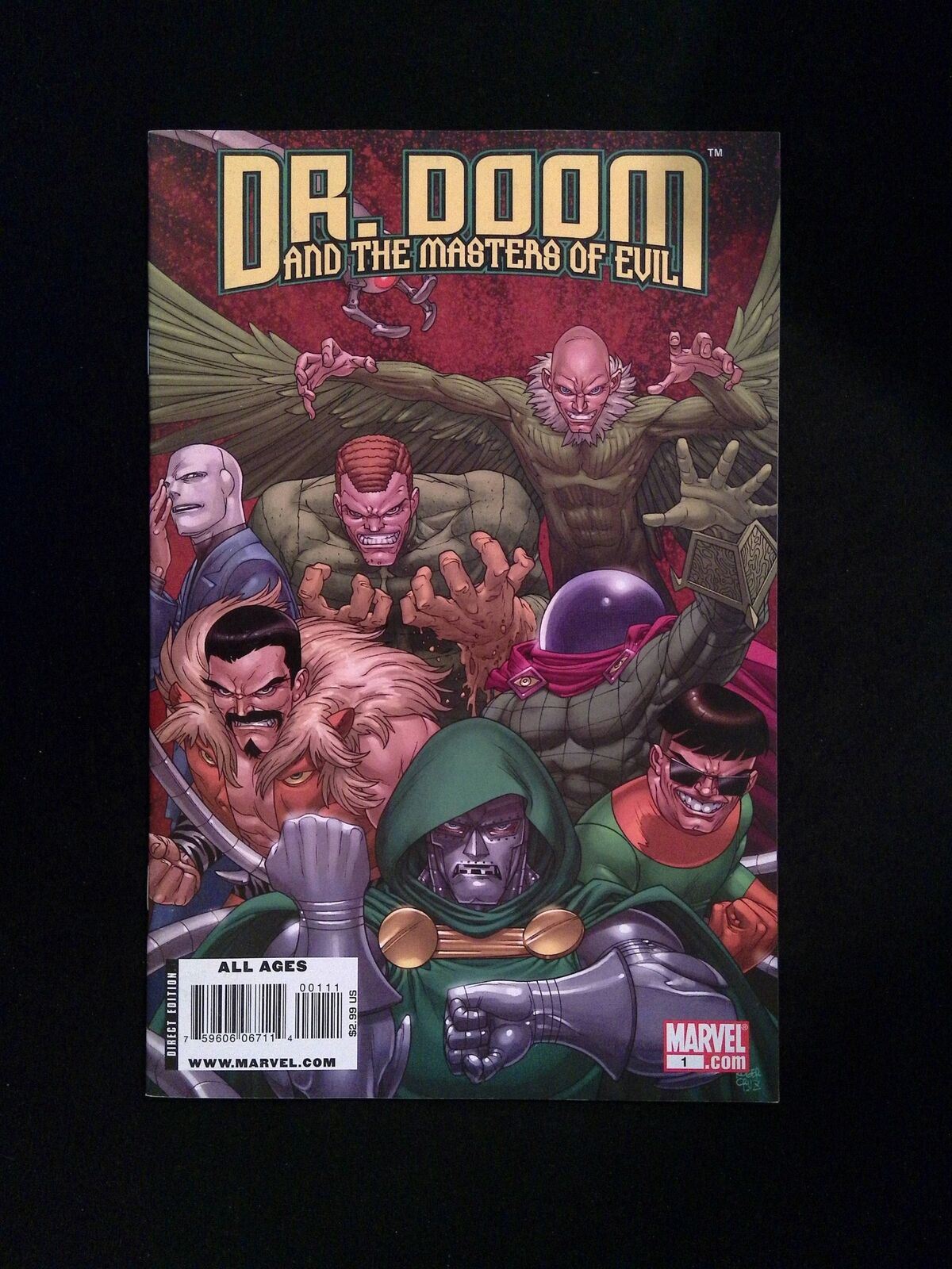 Doctor Doom and the Masters of Evil #1 MARVEL Comics 2009 NM-