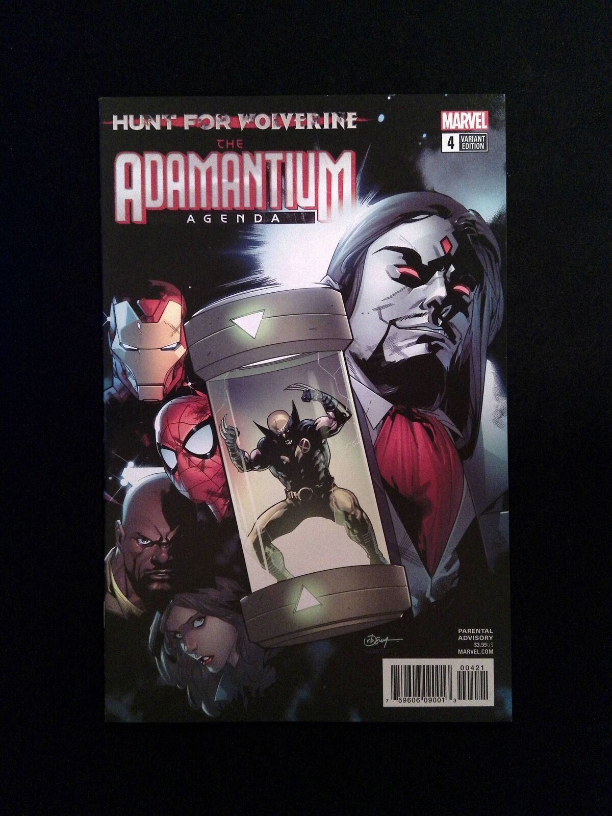 Hunt For Wolverine The Adamantium Agenda #4B Marvel 2018 VF/NM Silva Variant