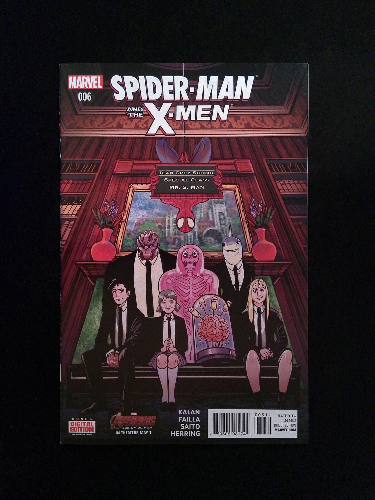 Spider-Man And The X-Men #6 MARVEL Comics 2015 NM-