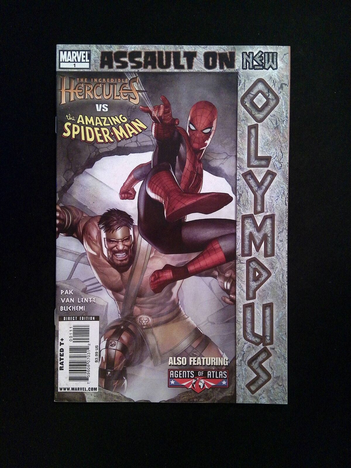 Assault on New Olympus #1 MARVEL Comics 2010 VF/NM