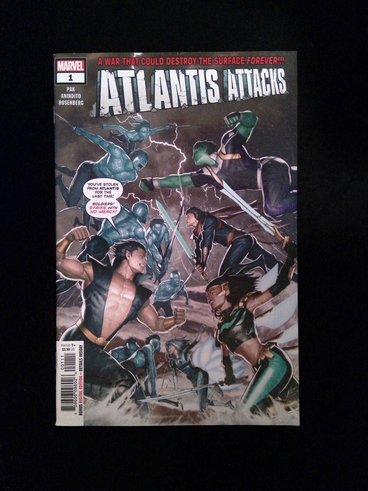 Atlantis Attacks #1 MARVEL Comics 2020 VF/NM
