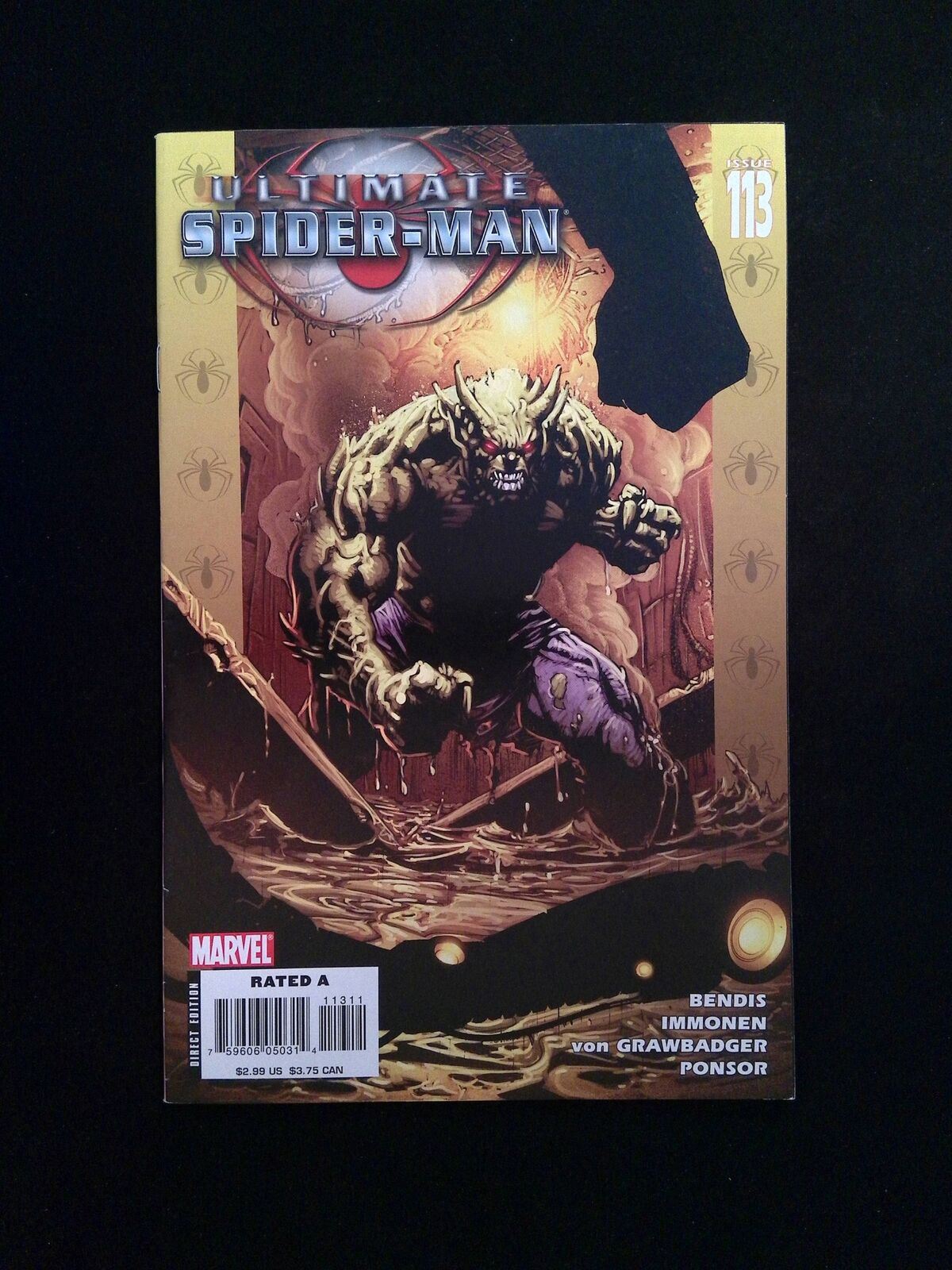 Ultimate Spider-Man #113 Marvel Comics 2007 VF+