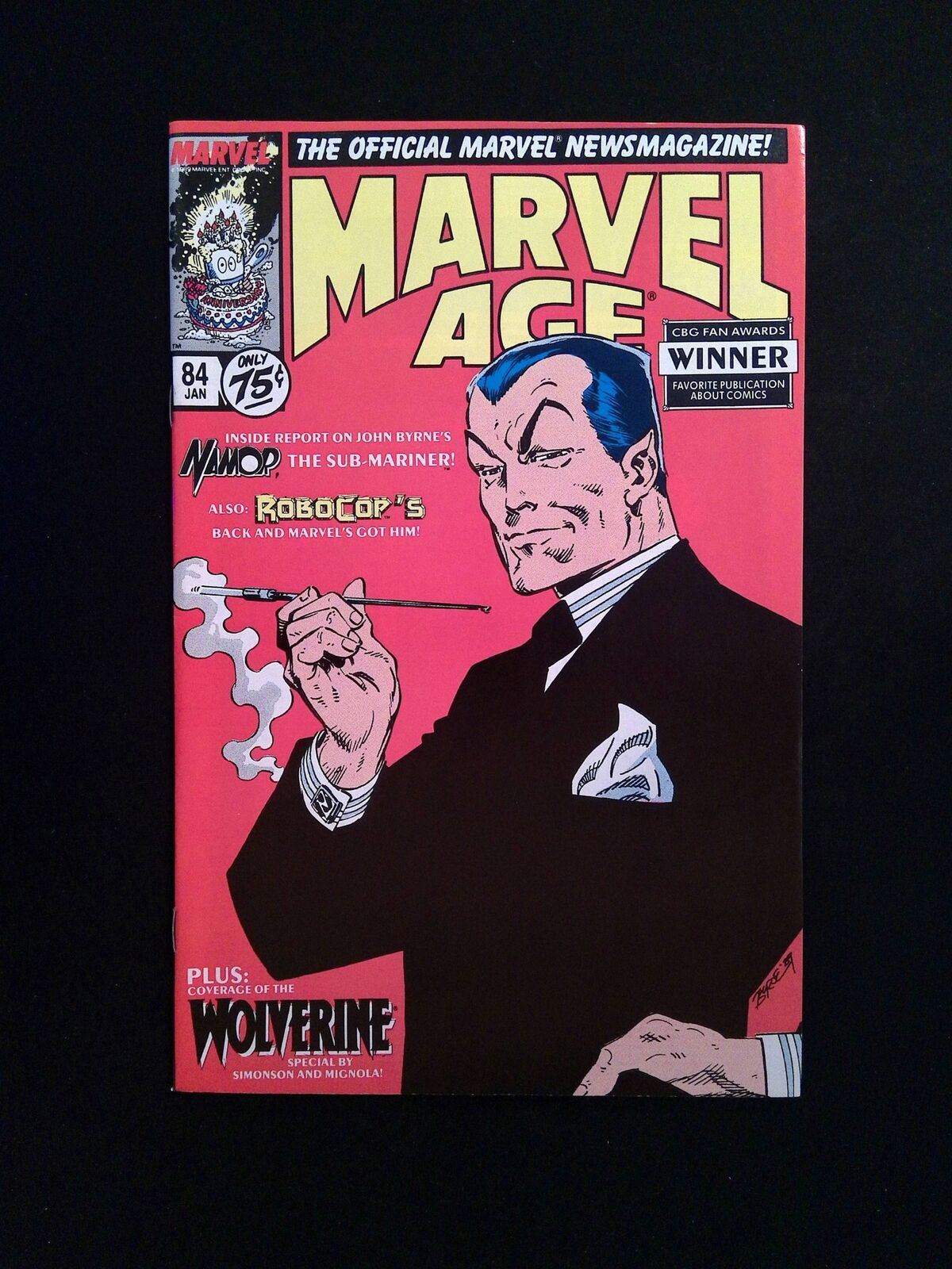 Marvel Age #84 Marvel Comics 1990 VF+