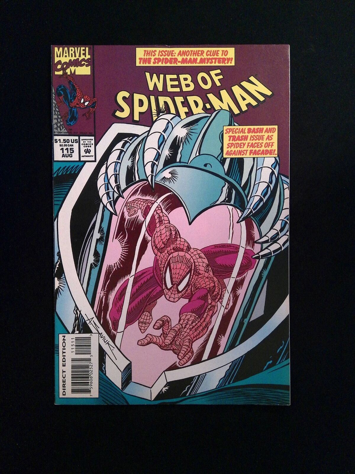 Web Of Spider Man #115 MARVEL Comics 1994 VF+