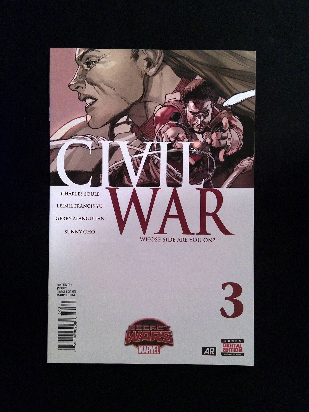 Civil War Secret Wars #3 Marvel Comics 2015 NM-