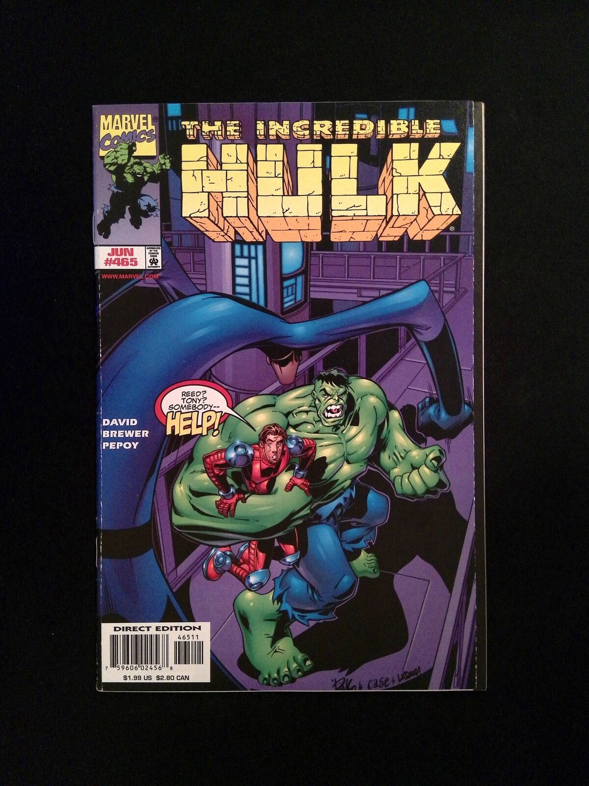 Incredible Hulk #465 MARVEL Comics 1998 VF+