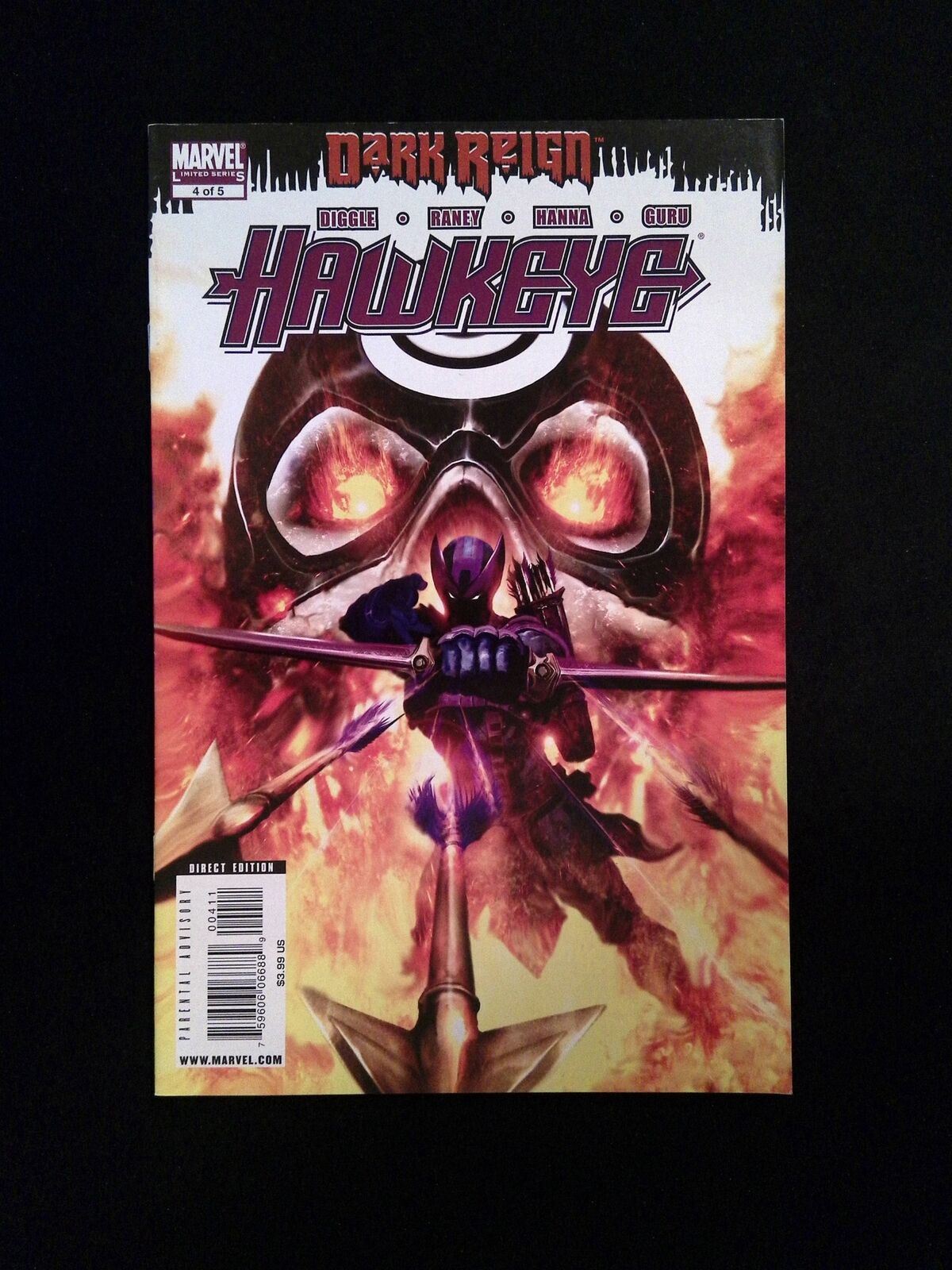 Dark Reign Hawkeye #4 Marvel Comics 2009 VF/NM
