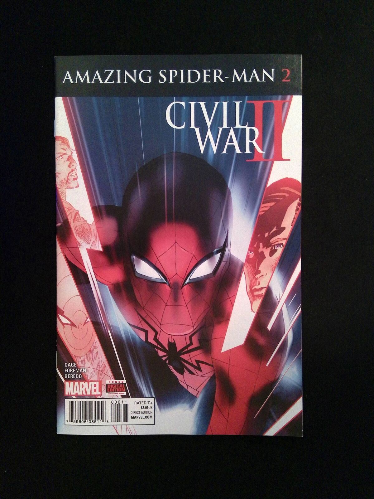 Civil War Ii Amazing Spider-Man #2 MARVEL Comics 2016 NM-
