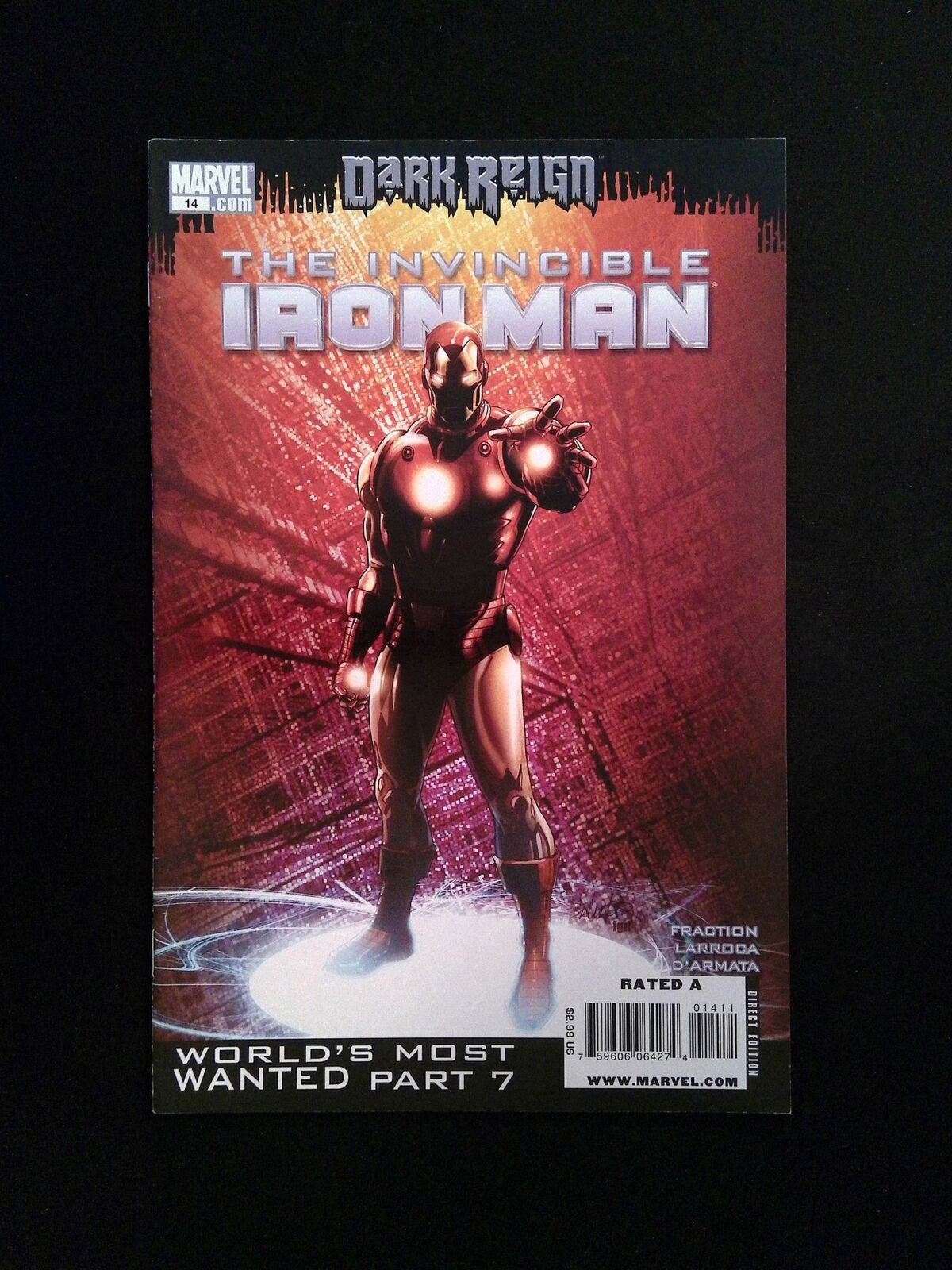 Invincible Iron Man #14 Marvel Comics 2009 VF+