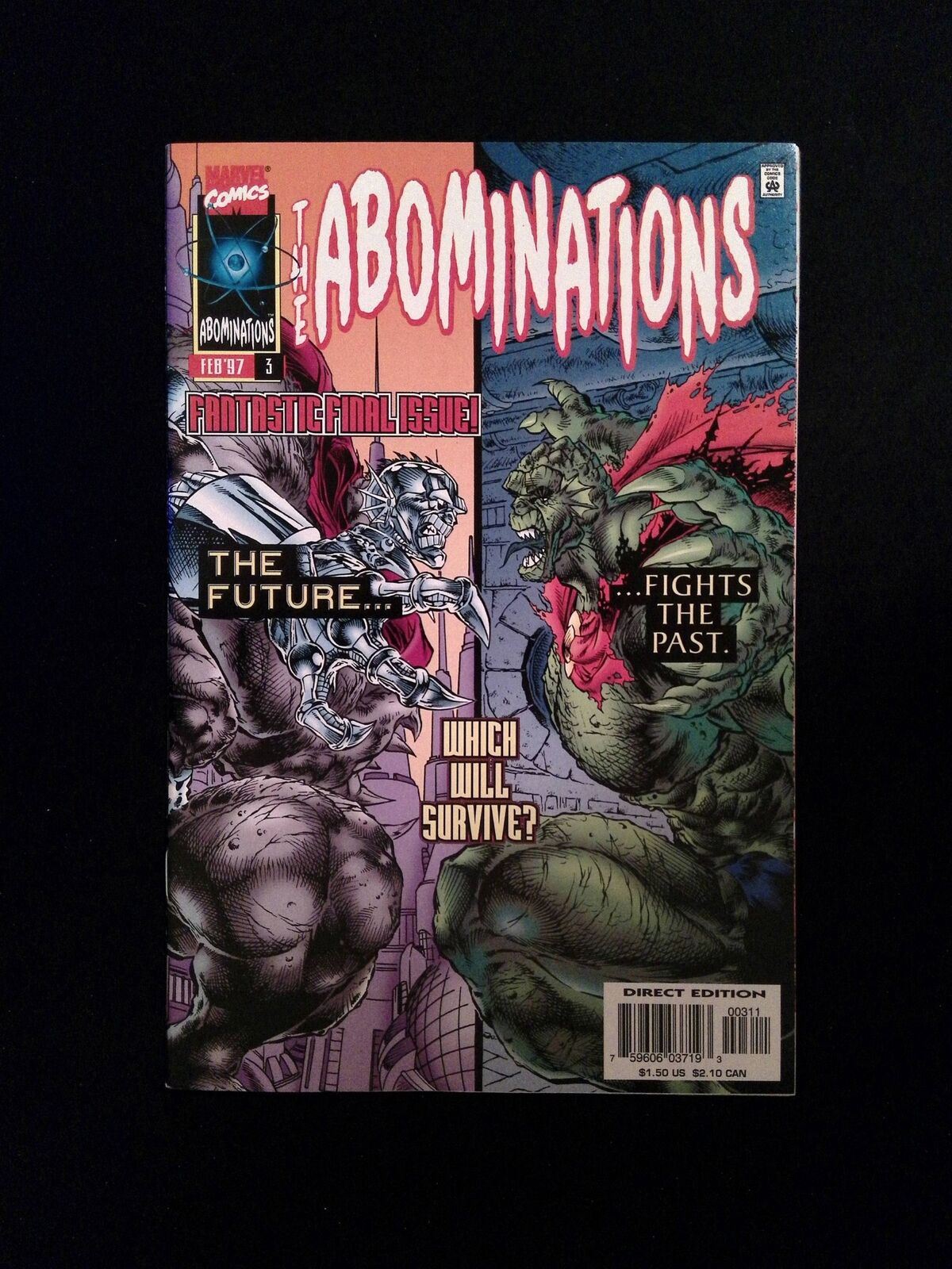 Abominations #3 MARVEL Comics 1997 VF/NM