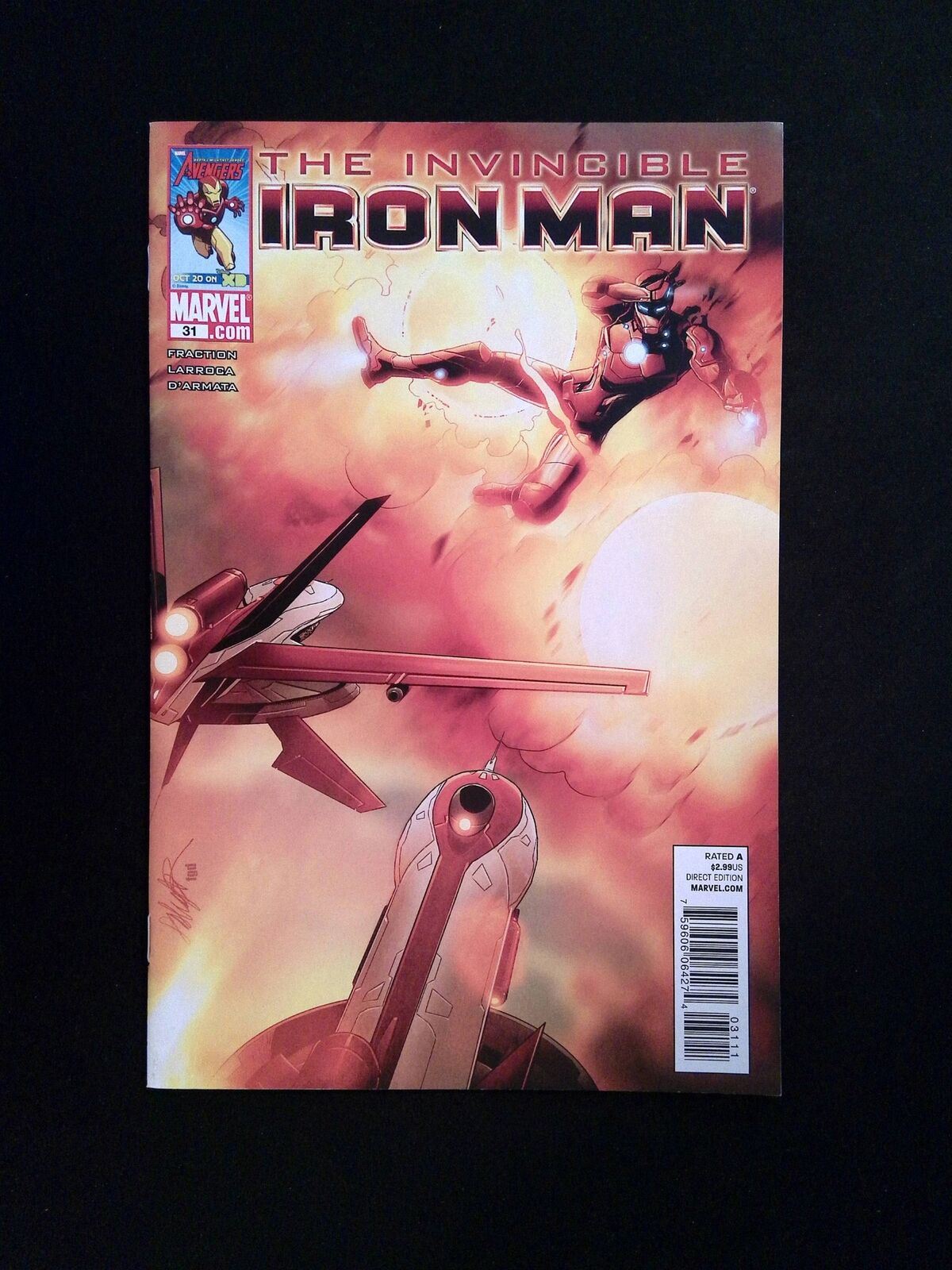Invincible Iron Man #31 Marvel Comics 2010 VF+