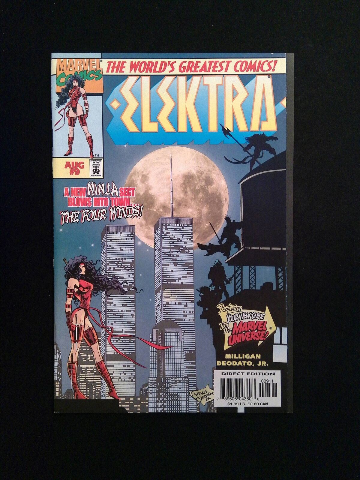 Elektra #9 MARVEL Comics 1997 NM