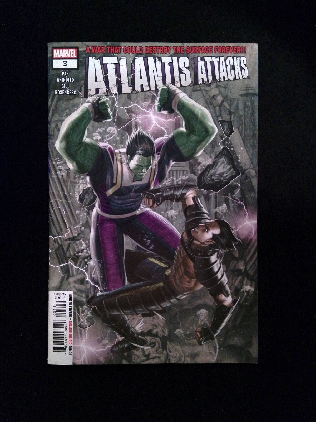 Atlantis Attacks #3 MARVEL Comics 2020 VF+