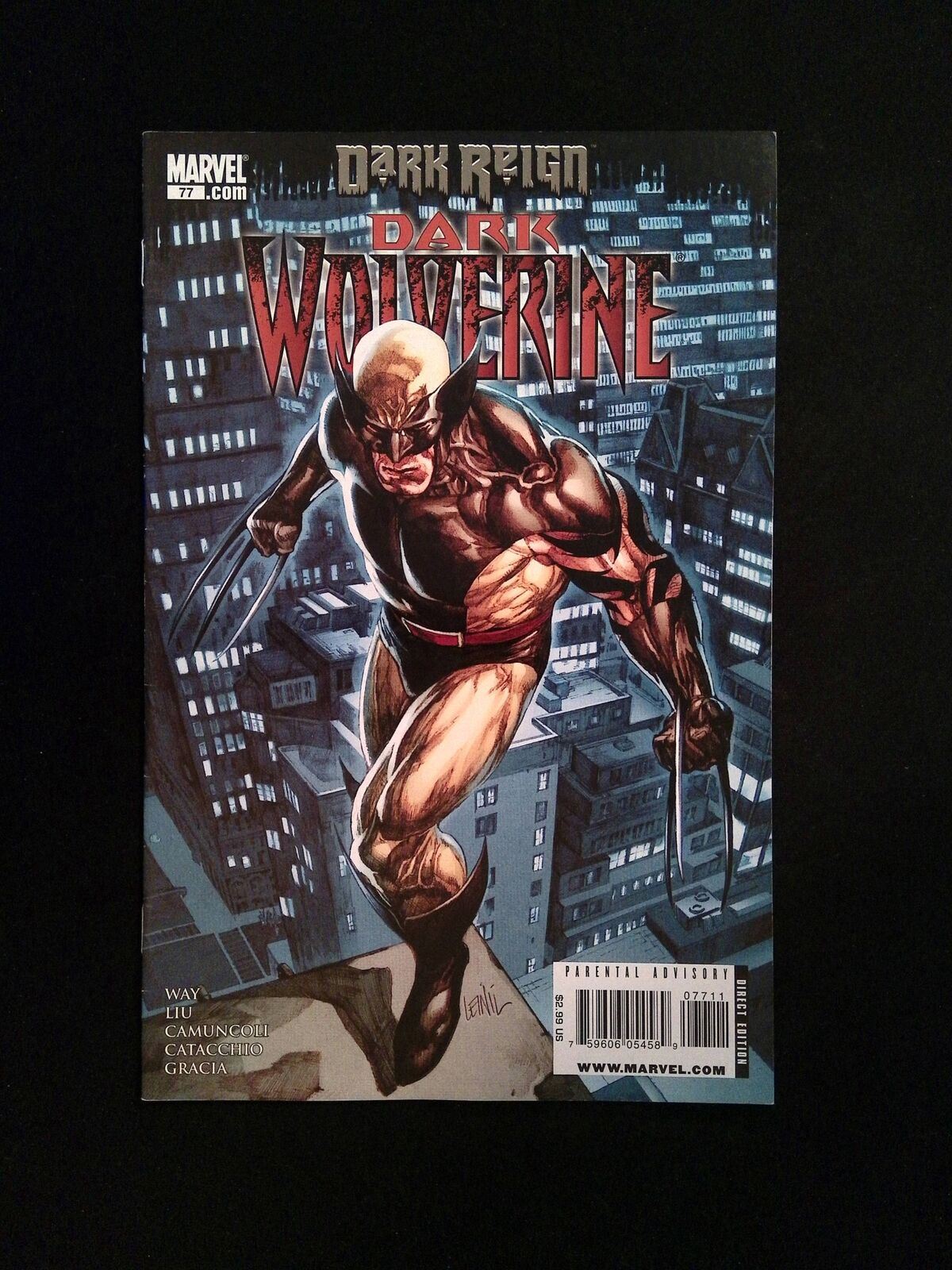 Dark Wolverine #77 MARVEL Comics 2009 VF+
