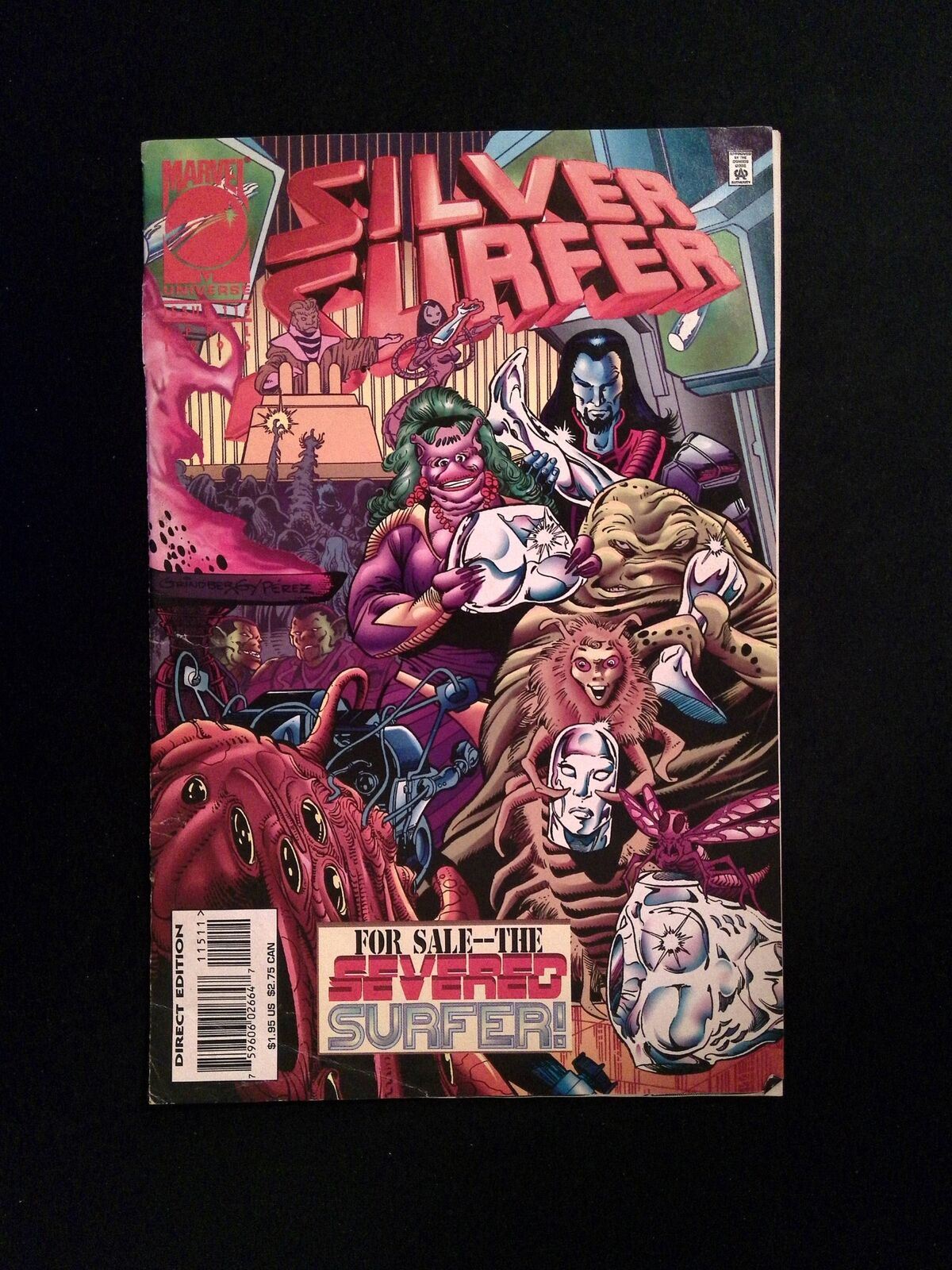 Silver Surfer #115 (2ND SERIES) MARVEL Comics 1996 VG+