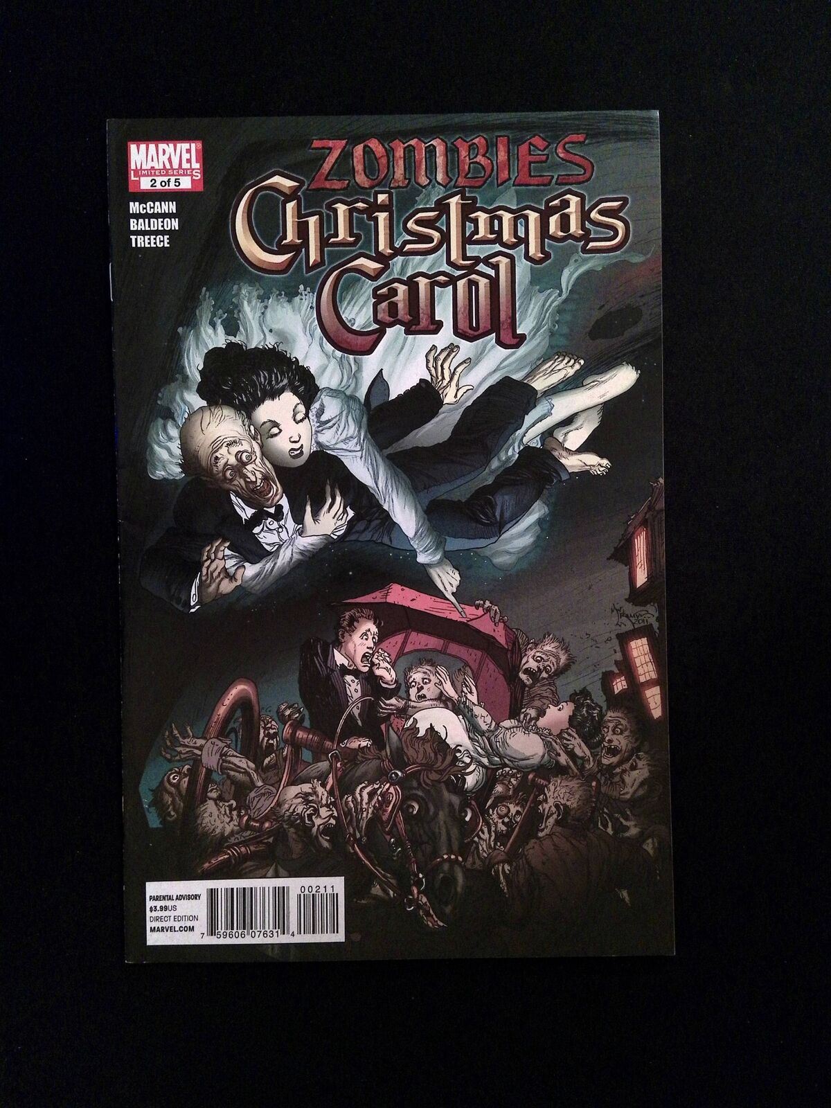 Zombies Christmas Carol #2 MARVEL Comics 2011 VF+