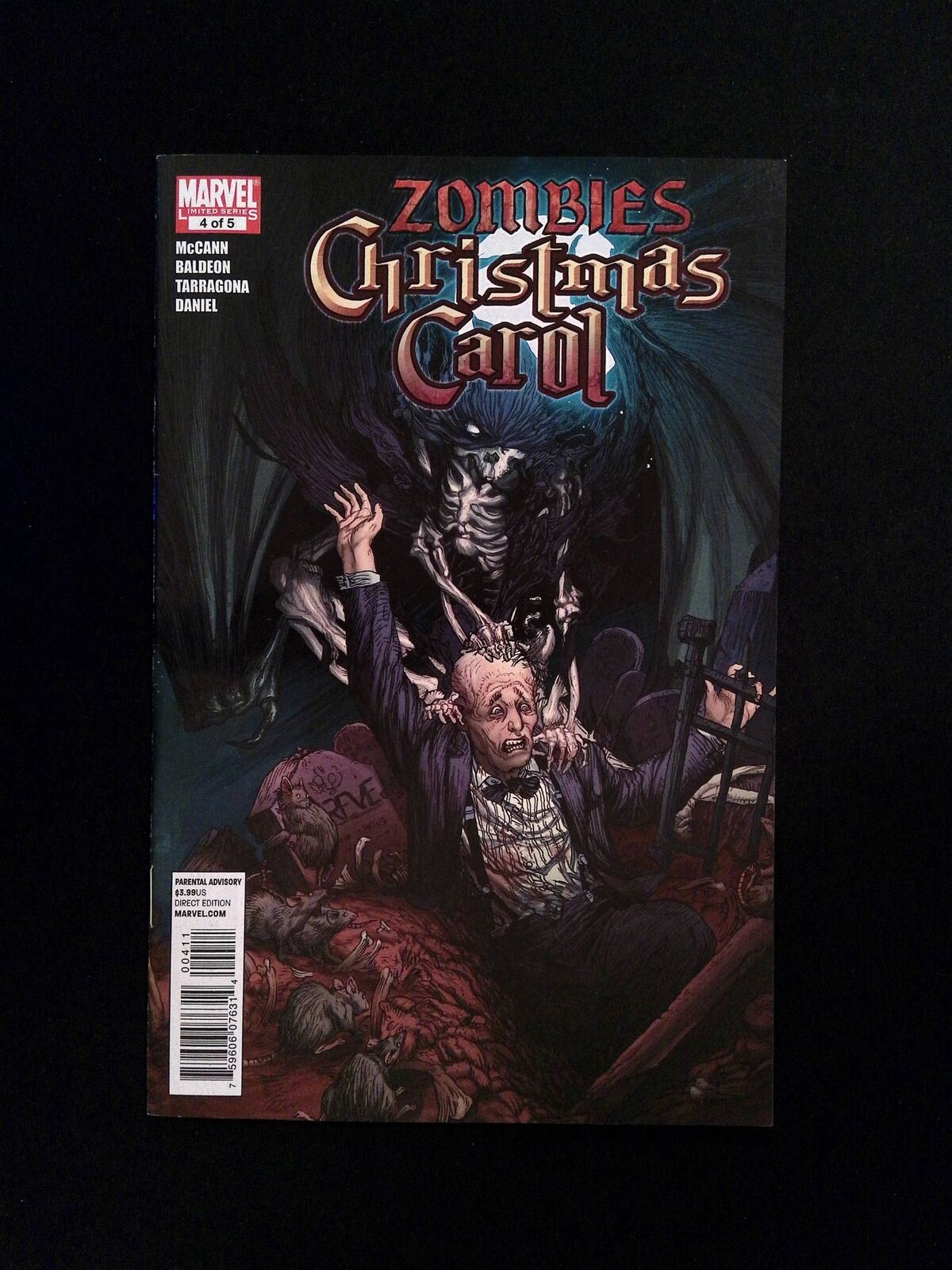 Zombies Christmas Carol #4 MARVEL Comics 2011 VF+