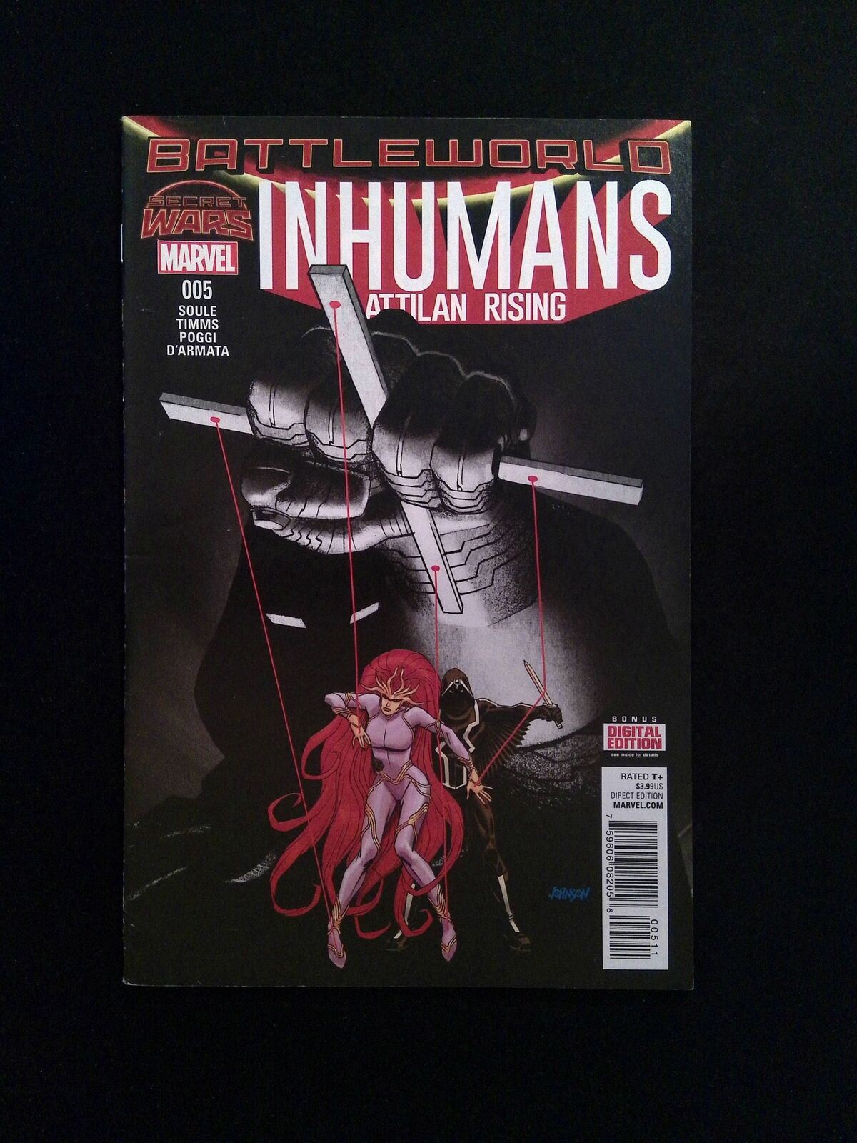 Inhumans Attilan Rising #5 MARVEL Comics 2015 VF+
