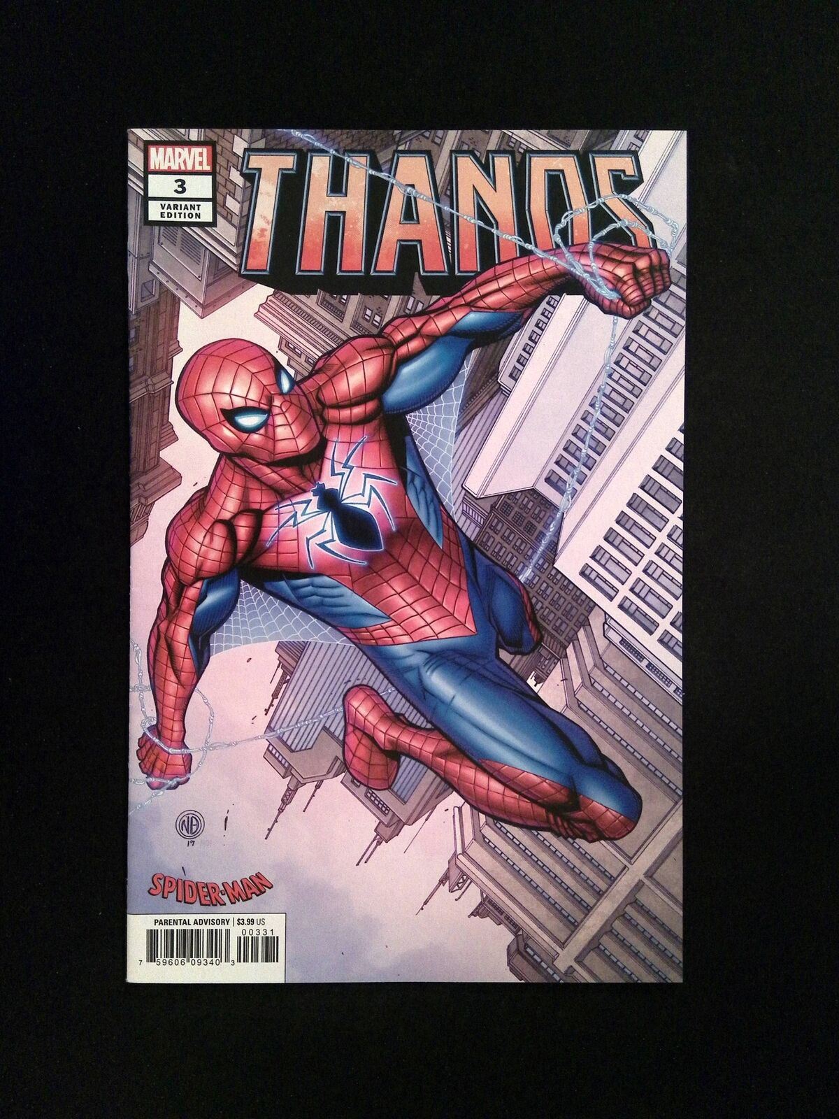 Thanos #3C MARVEL Comics 2019 VF+ BRADSHAW VARIANT