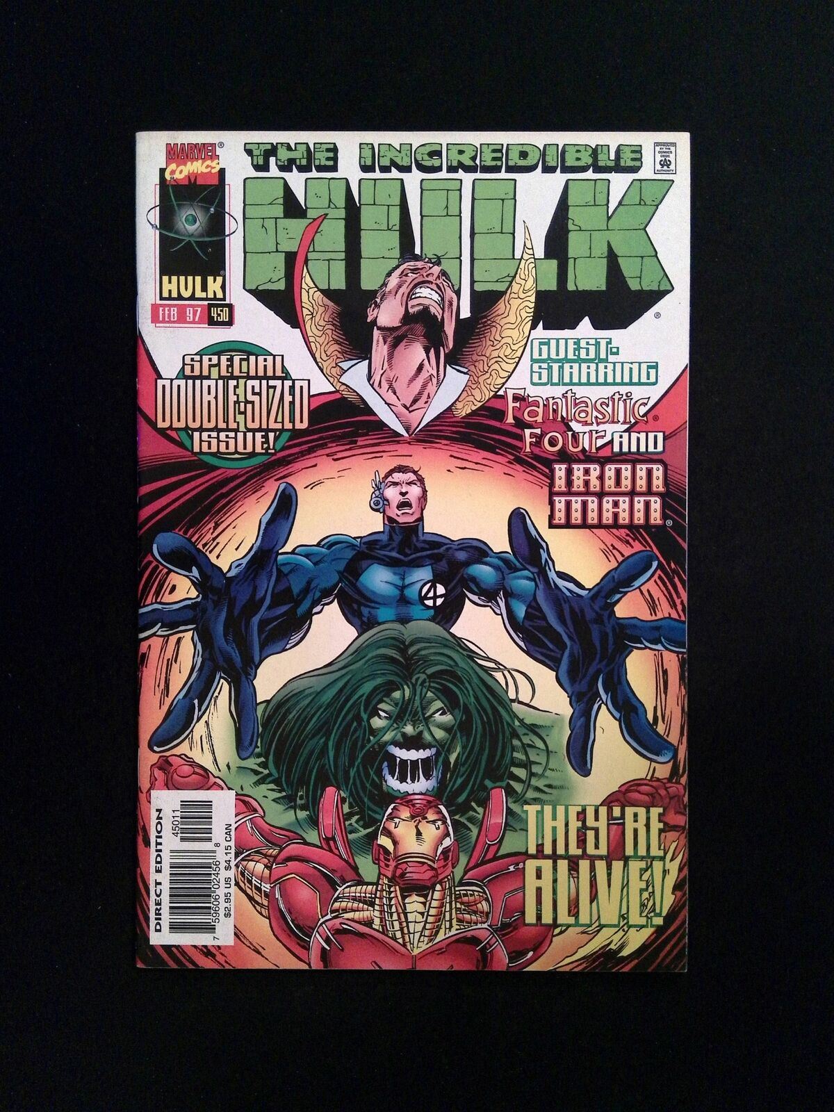 Incredible Hulk #450 MARVEL Comics 1997 VF+