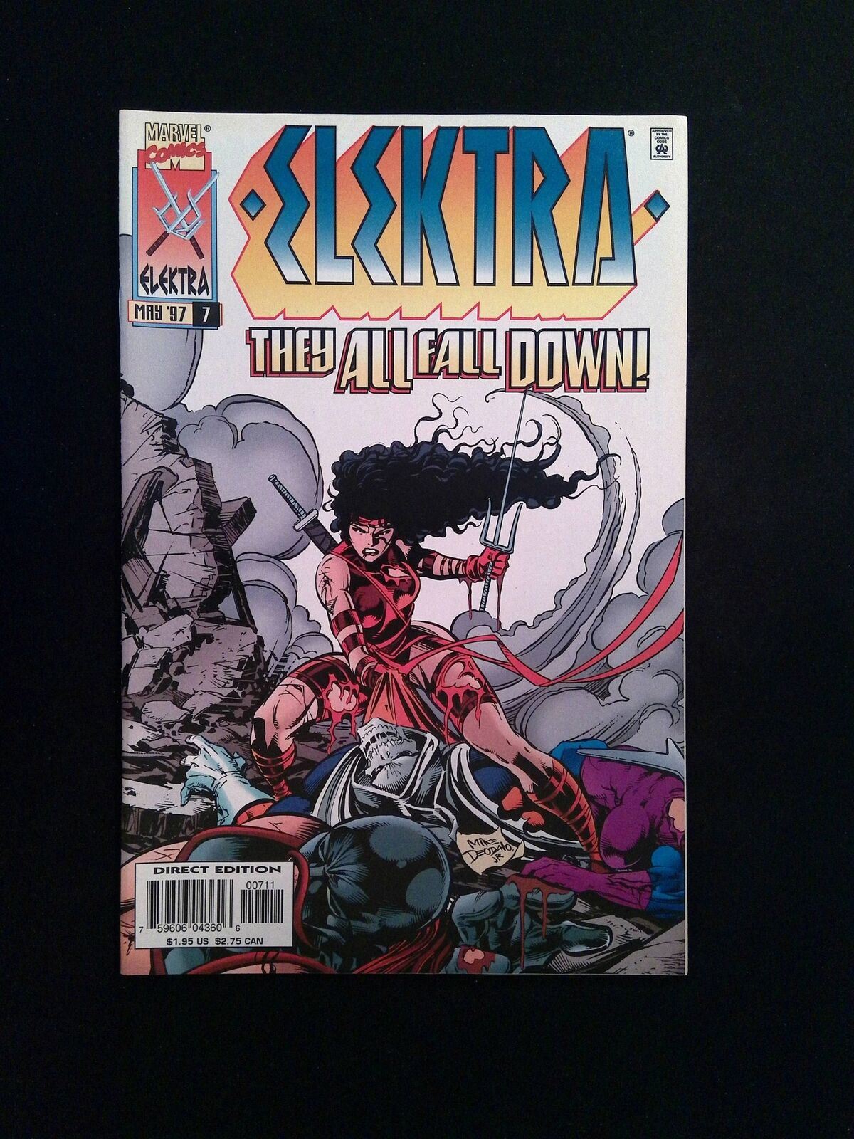 Elektra #7 MARVEL Comics 1997 VF/NM