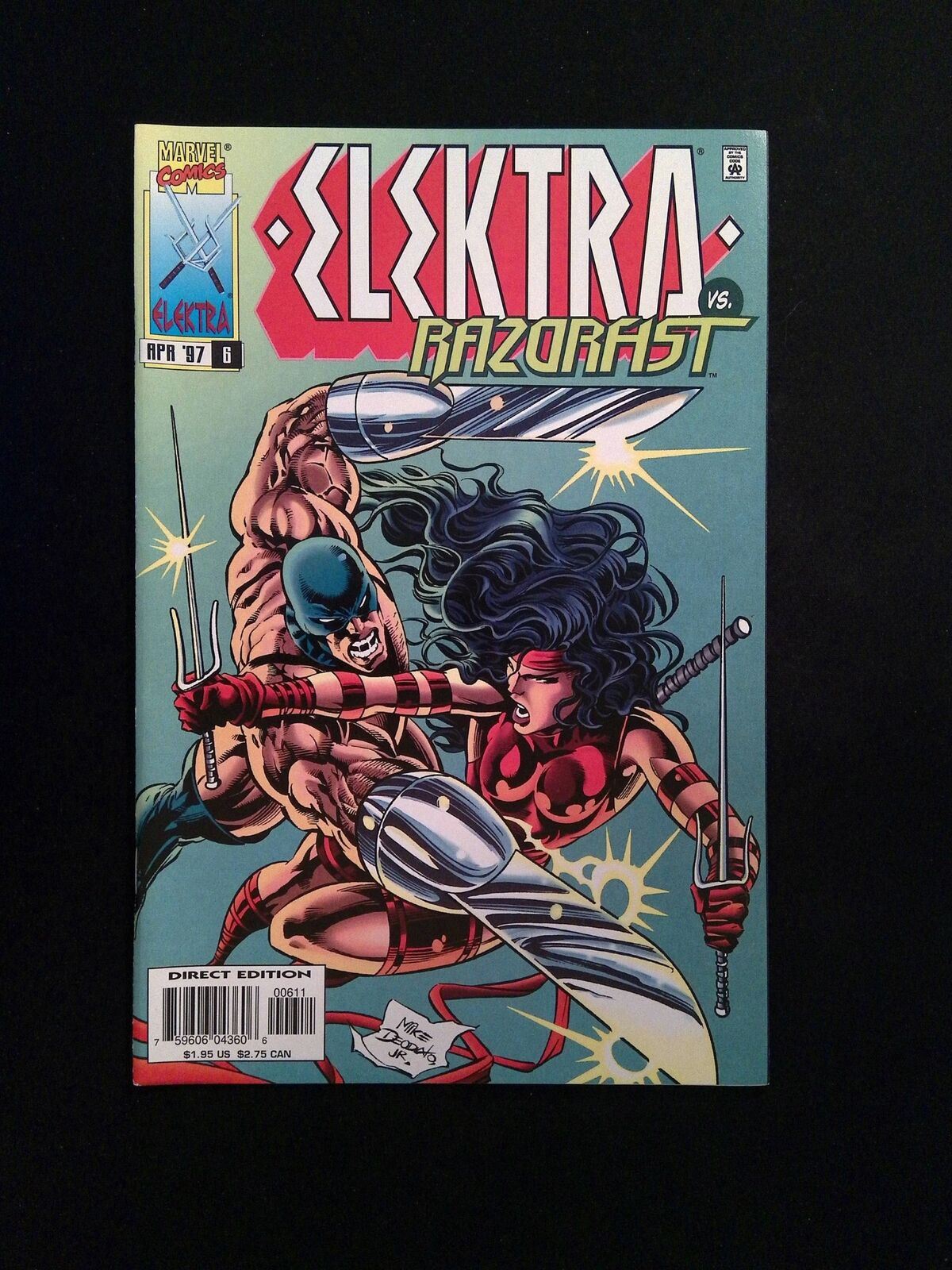 Elektra #6 MARVEL Comics 1997 VF/NM