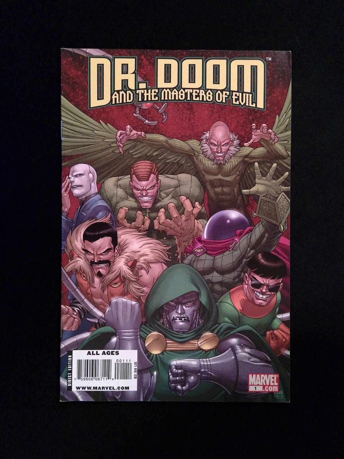 Doctor Doom and the Masters of Evil #1 Marvel Comics 2009 VF+