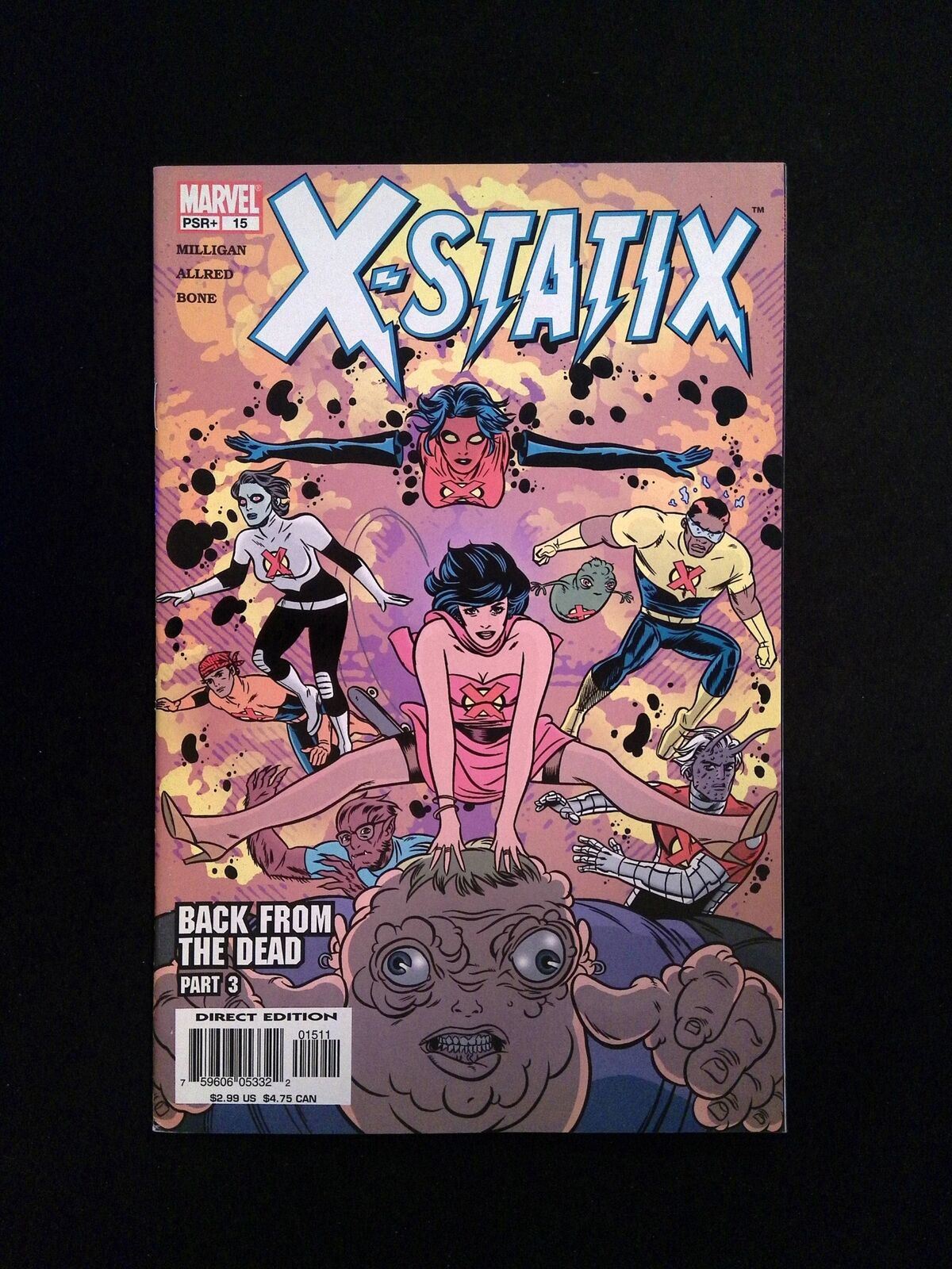 X-Statix #15 MARVEL Comics 2003 NM