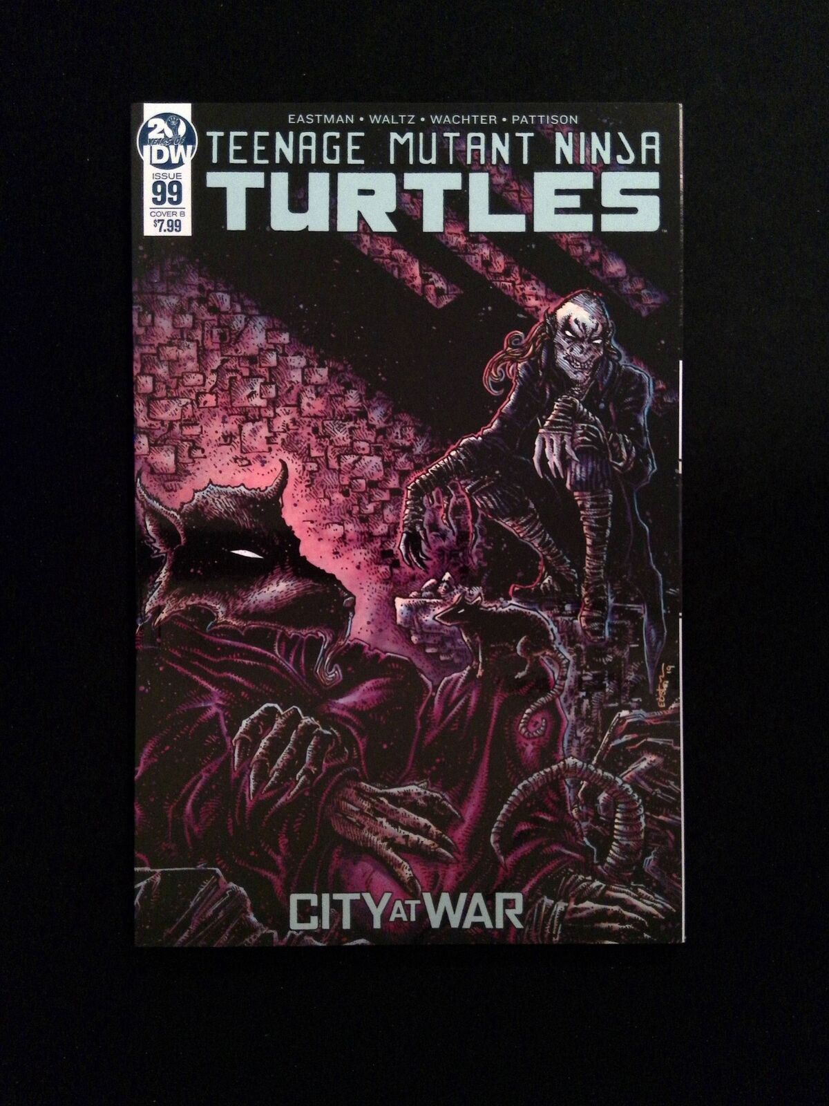 Teenage Mutant Ninja Turtles #99B IDW Comics 2019 NM+ EASTMAN VARIANT