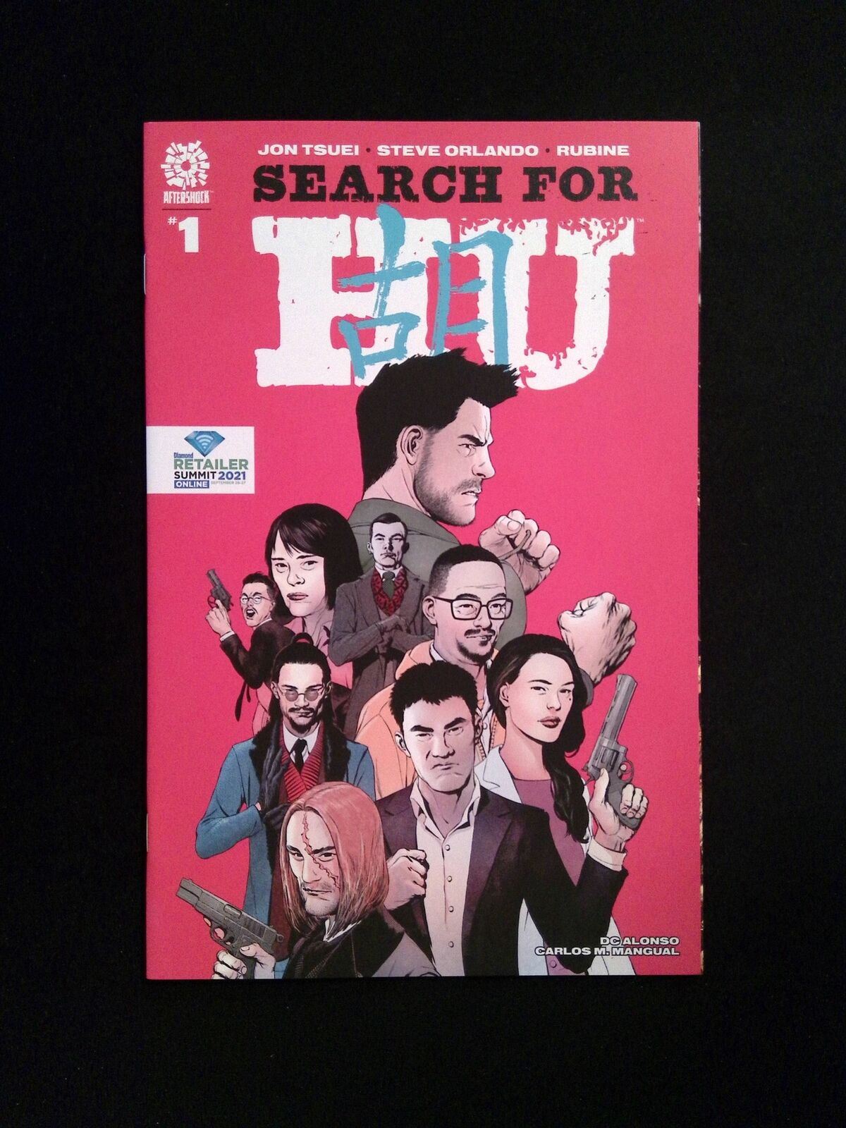 Search For Hu #1 AFTERSHOCK Comics 2021 NM+ VARIANT COVER