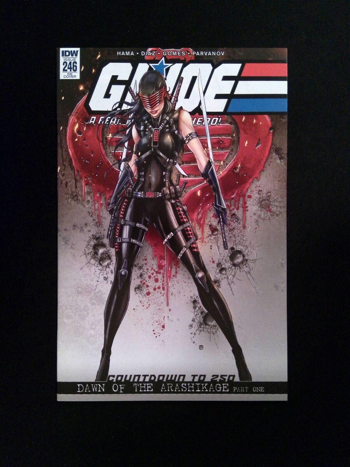 GI Joe a Real American Hero #246 IDW Comics 2017 NM- VARIANT COVER