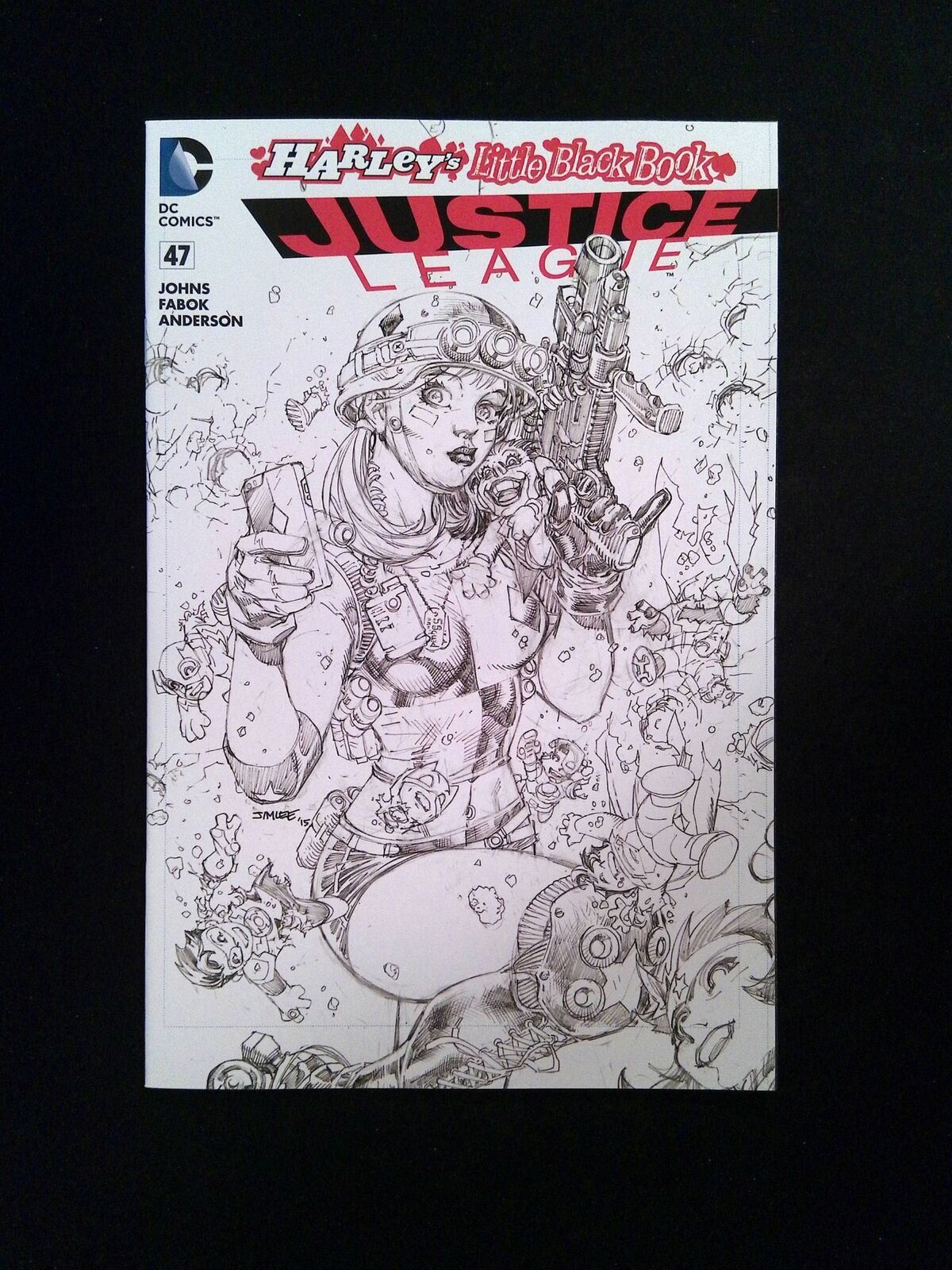 Justice League #47BPENCIL DC Comics 2016 NM+