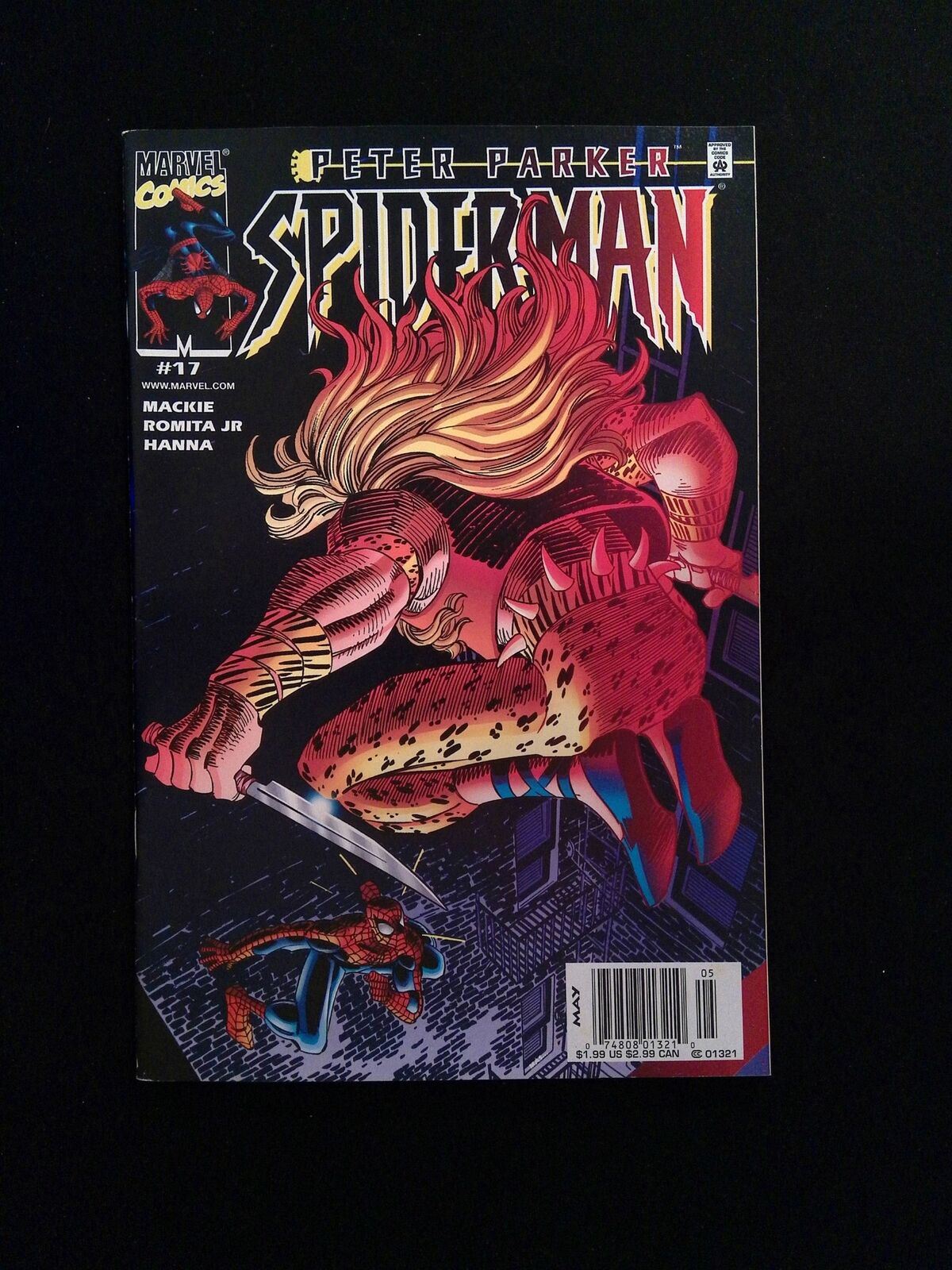 Peter Parker Spider-Man #17 MARVEL Comics 2000 VF+ NEWSSTAND