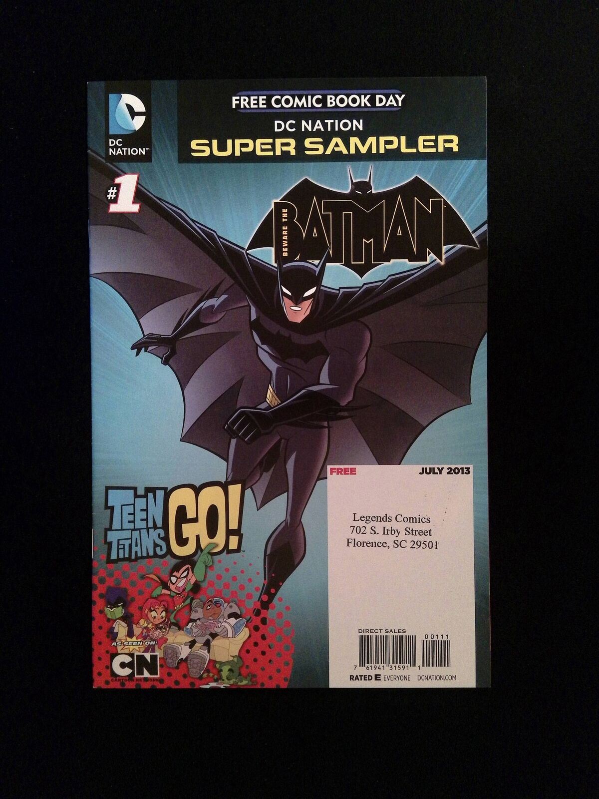 DC Nation Super Sampler FCBD #1 DC Comics 2013 VF/NM