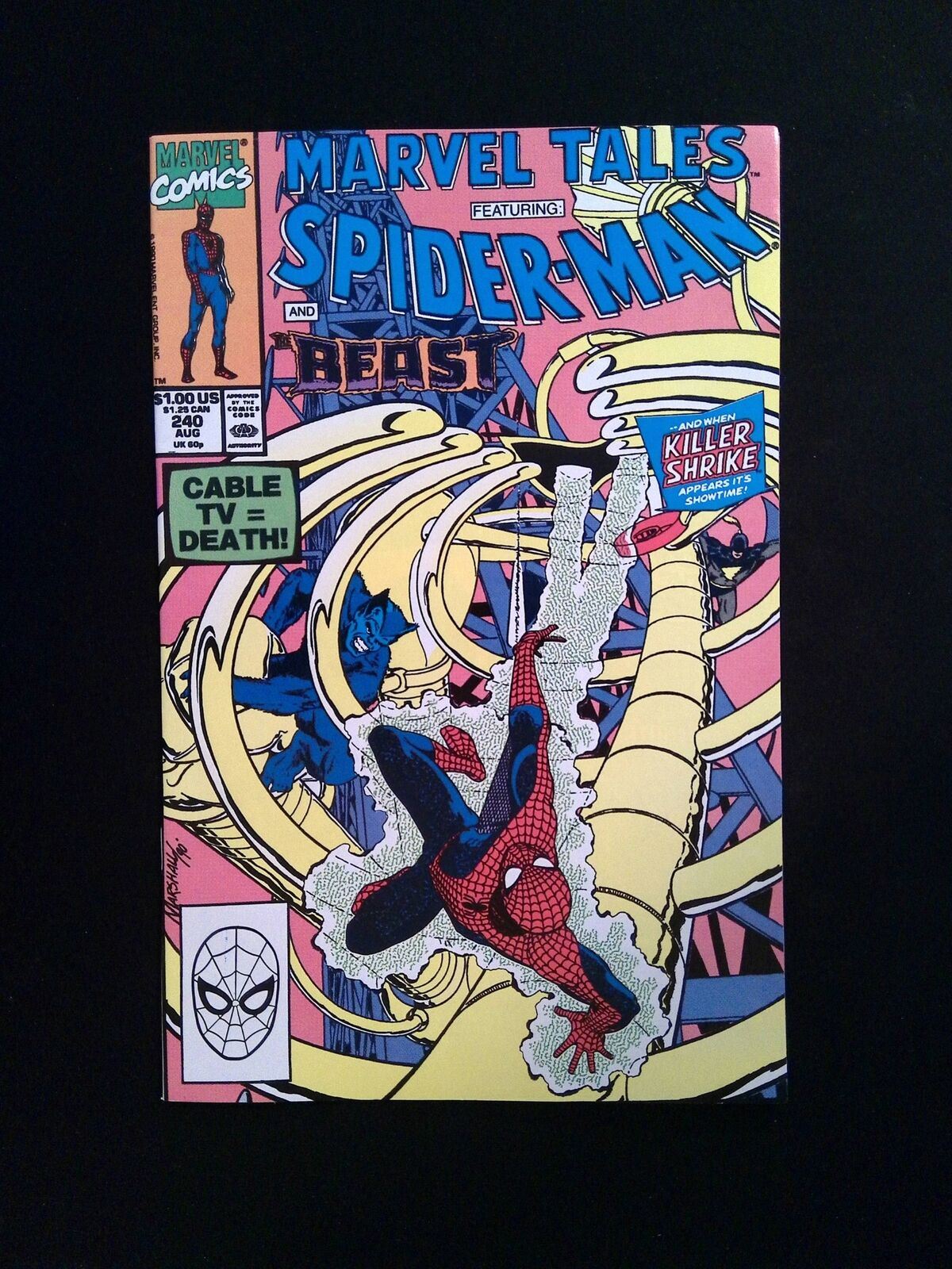 Marvel Tales #240 MARVEL Comics 1990 VF+