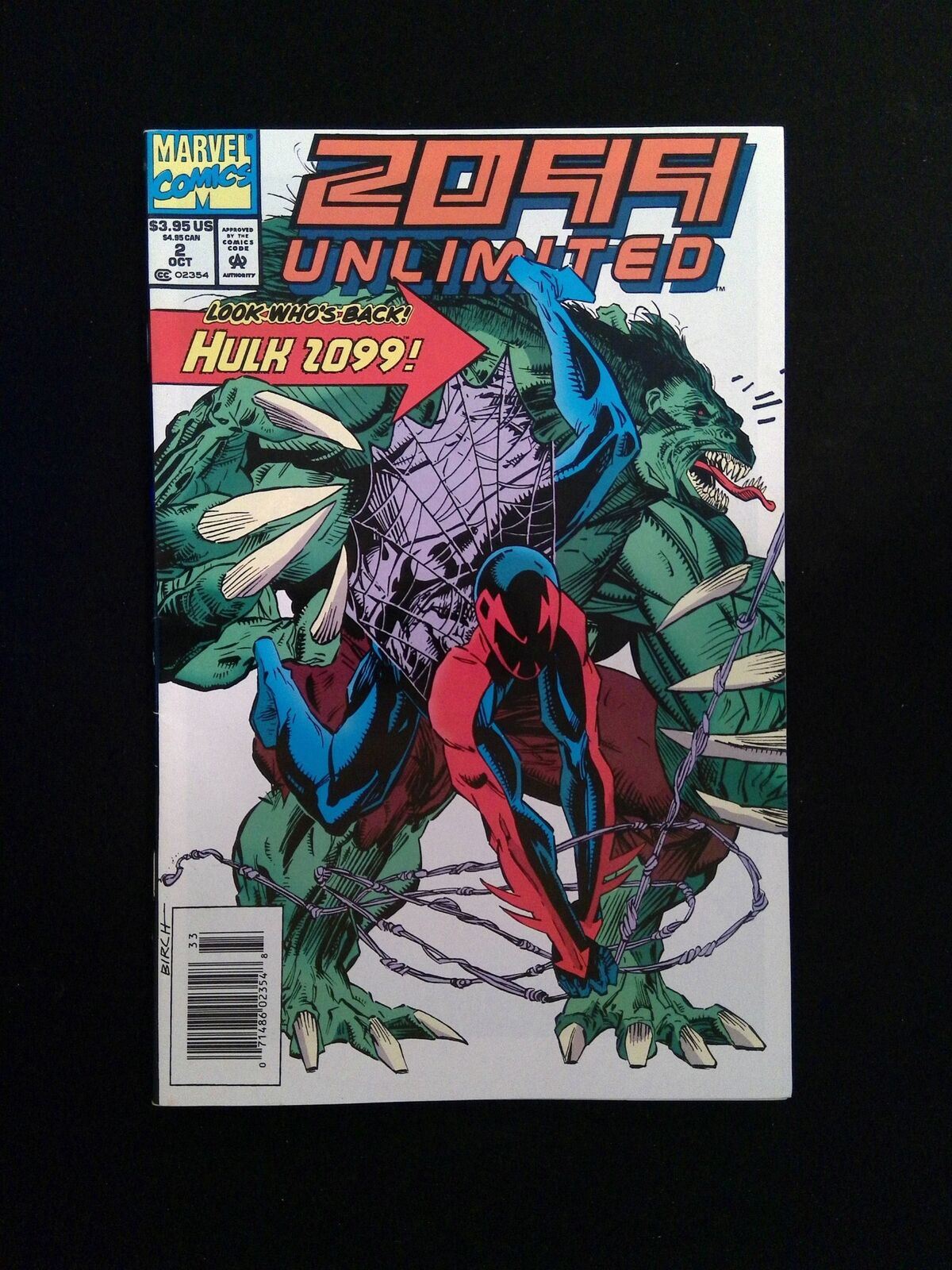 2099 Unlimited #2 MARVEL Comics 1993 VF+ NEWSSTAND
