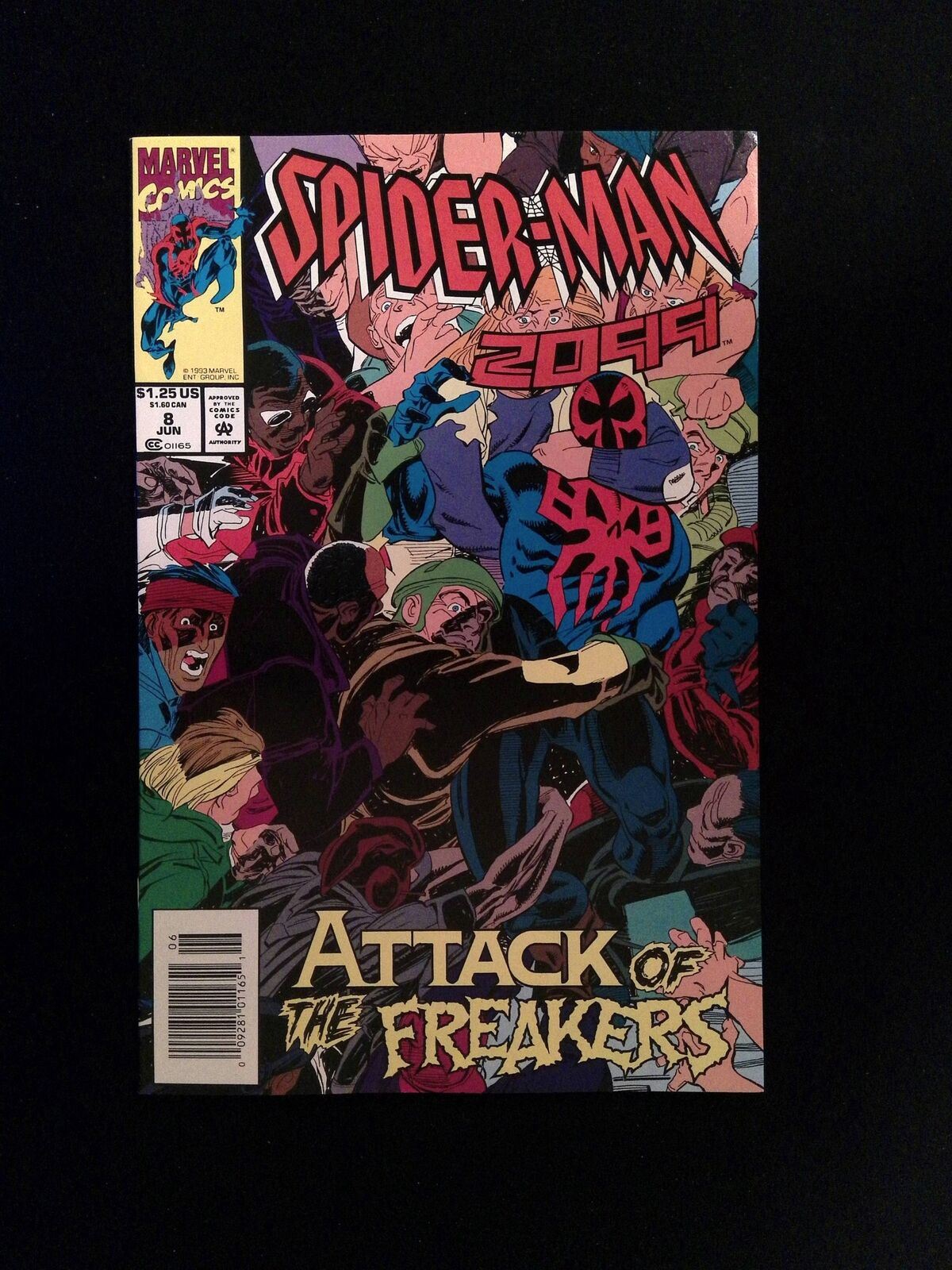 Spider-Man 2099 #8 MARVEL Comics 1993 VF+ NEWSSTAND