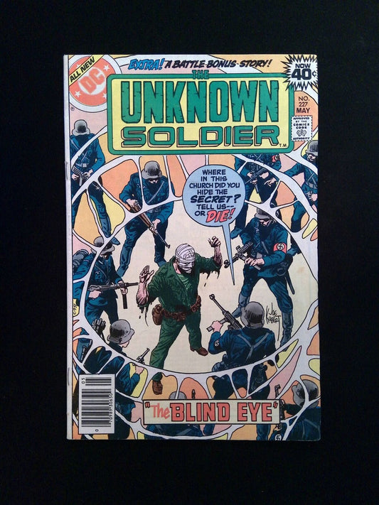 Unknown Soldier #227  DC Comics 1979 VF- NEWSSTAND