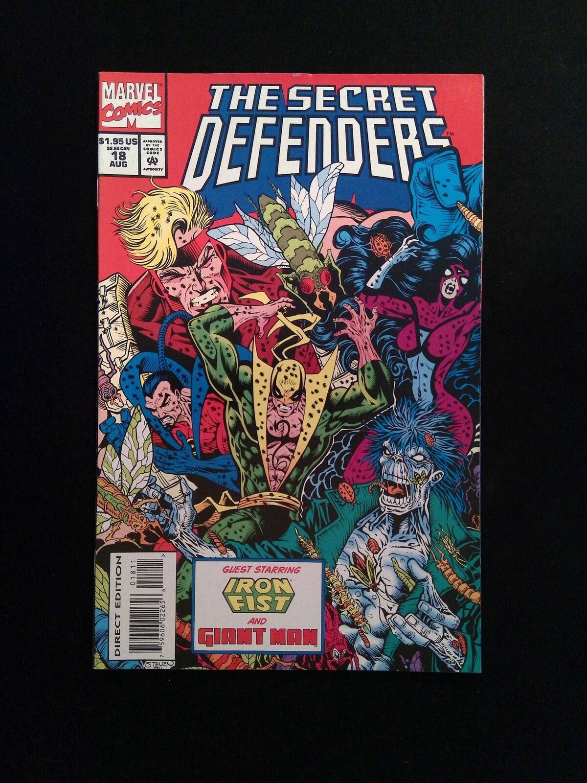 Secret Defenders #18 MARVEL Comics 1994 VF+