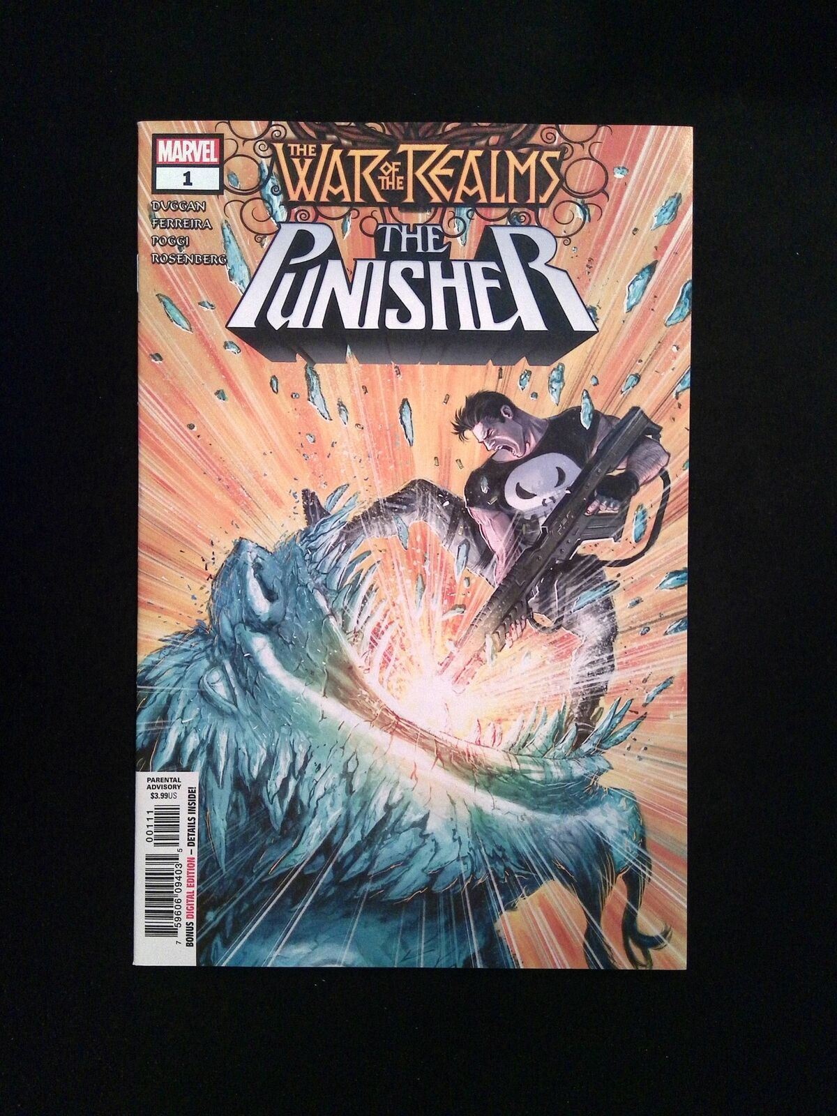War Of The Realms Punisher #1 Marvel Comics 2019 NM