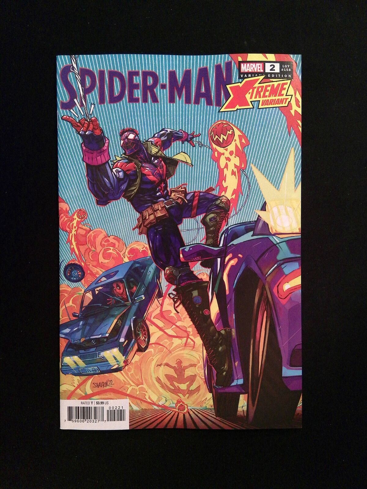 Spider-Man #2B Marvel Comics 2023 NM Shavrin Variant