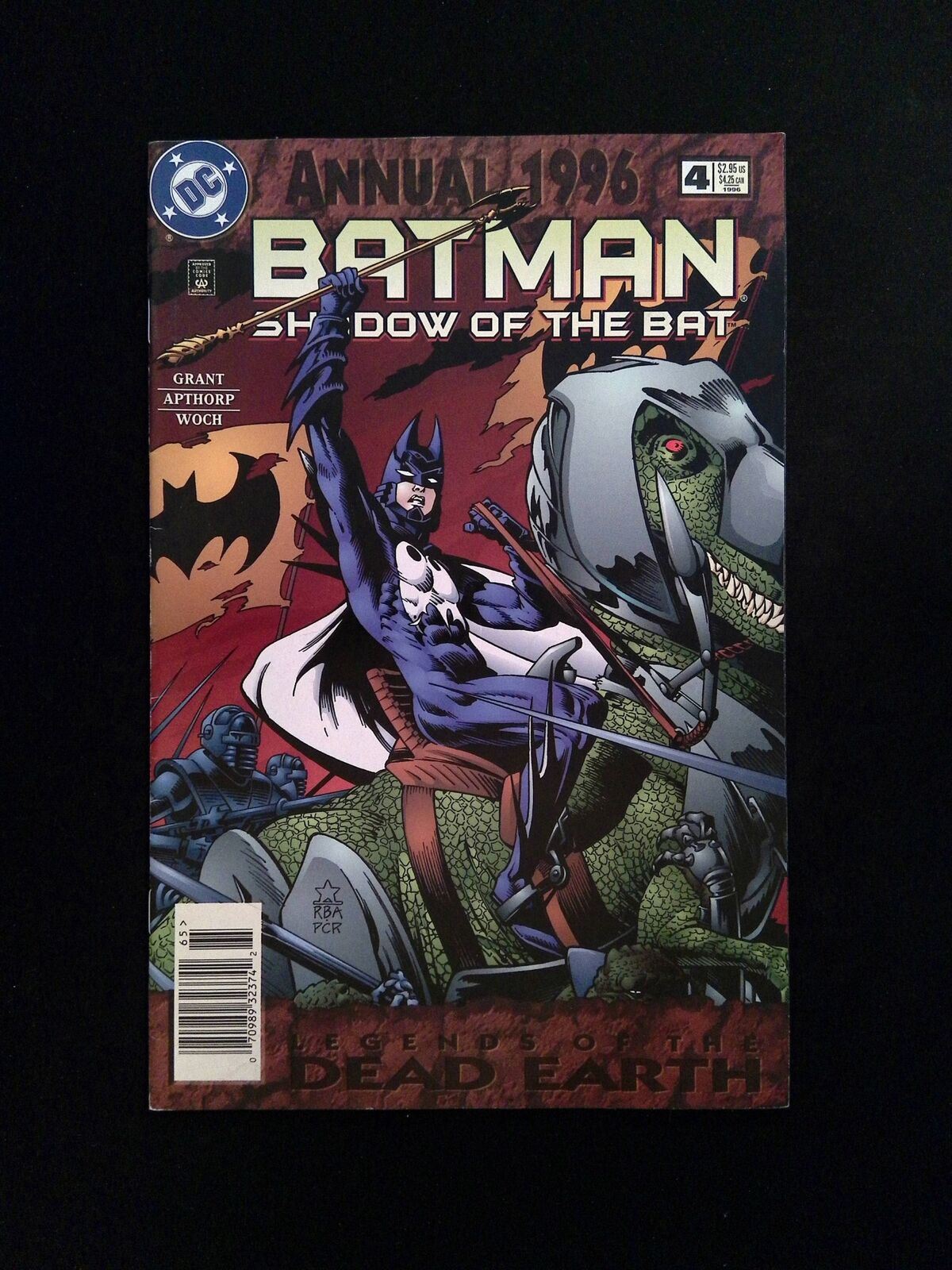 Batman Shadow Of The Bat Annual #4 DC Comics 1996 VF+ Newsstand