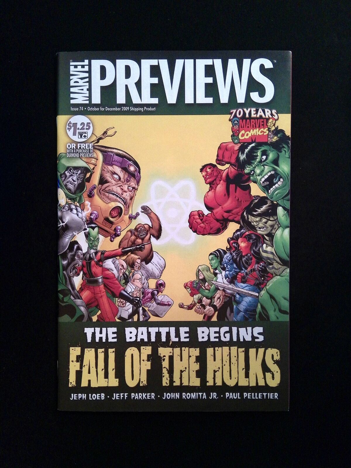 Marvel Previews #74 MARVEL Comics 2009 NM
