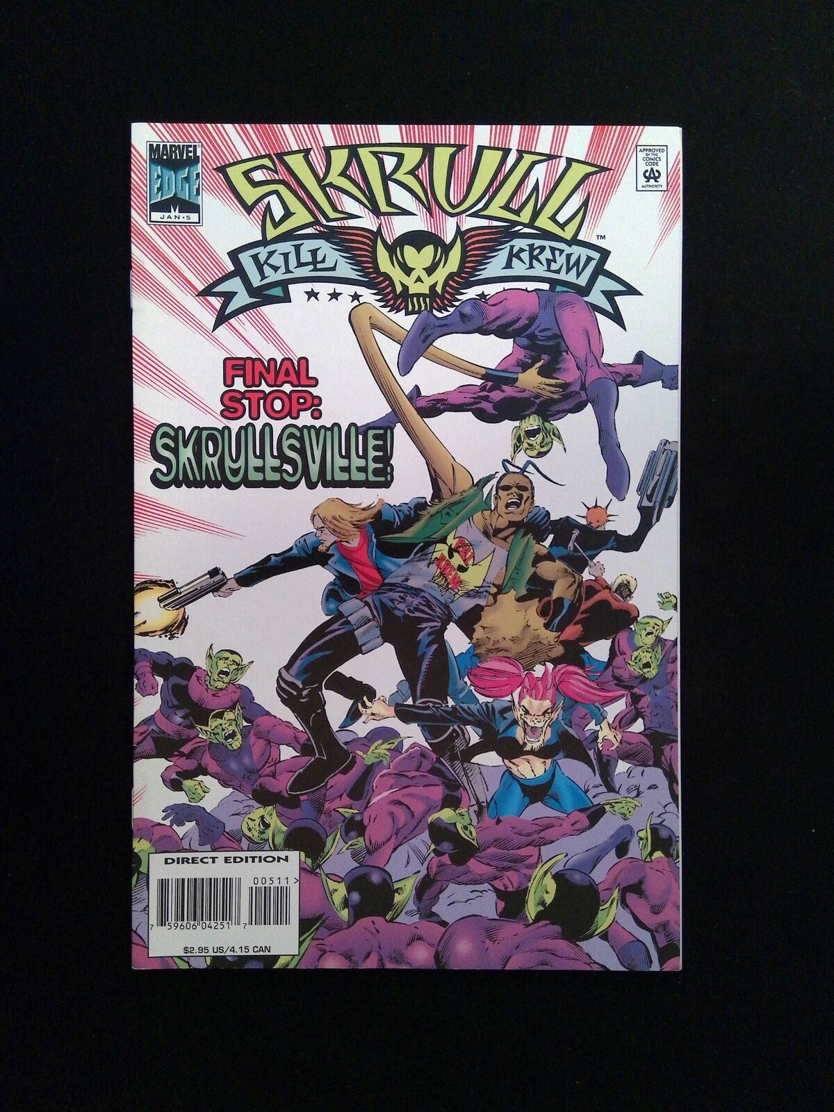 Skrull Kill Krew #5 MARVEL Comics 1996 VF/NM