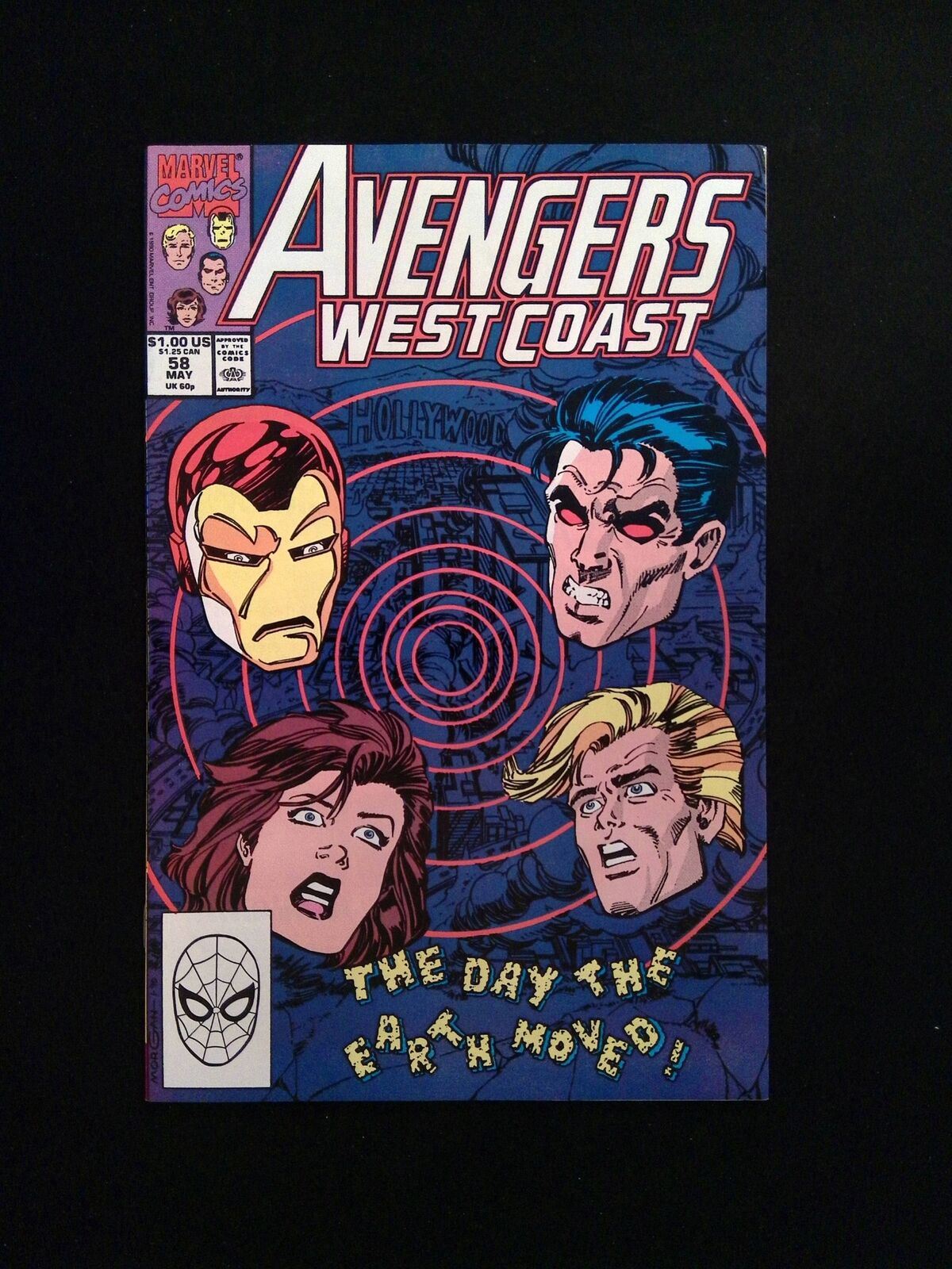West Coast Avengers #58 MARVEL Comics 1990 VF/NM