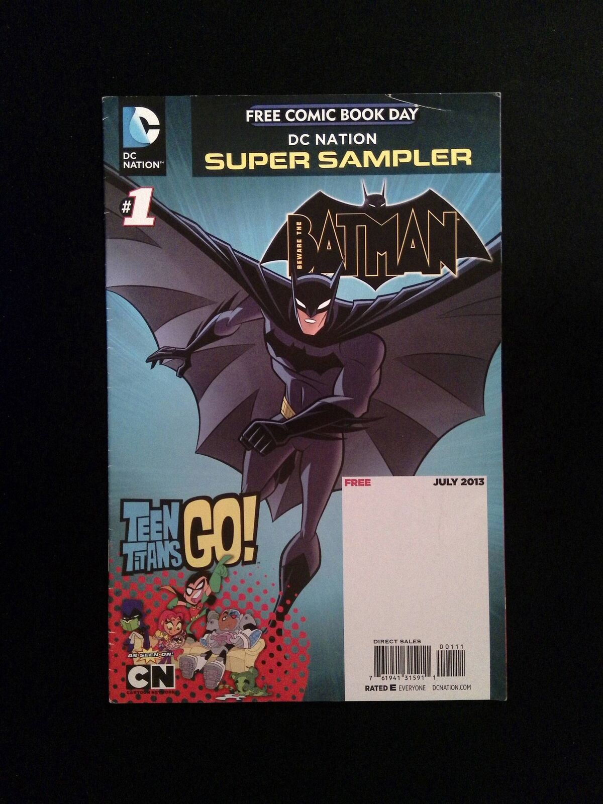 DC Nation Super Sampler #1 DC Comics 2013 VF FCBD