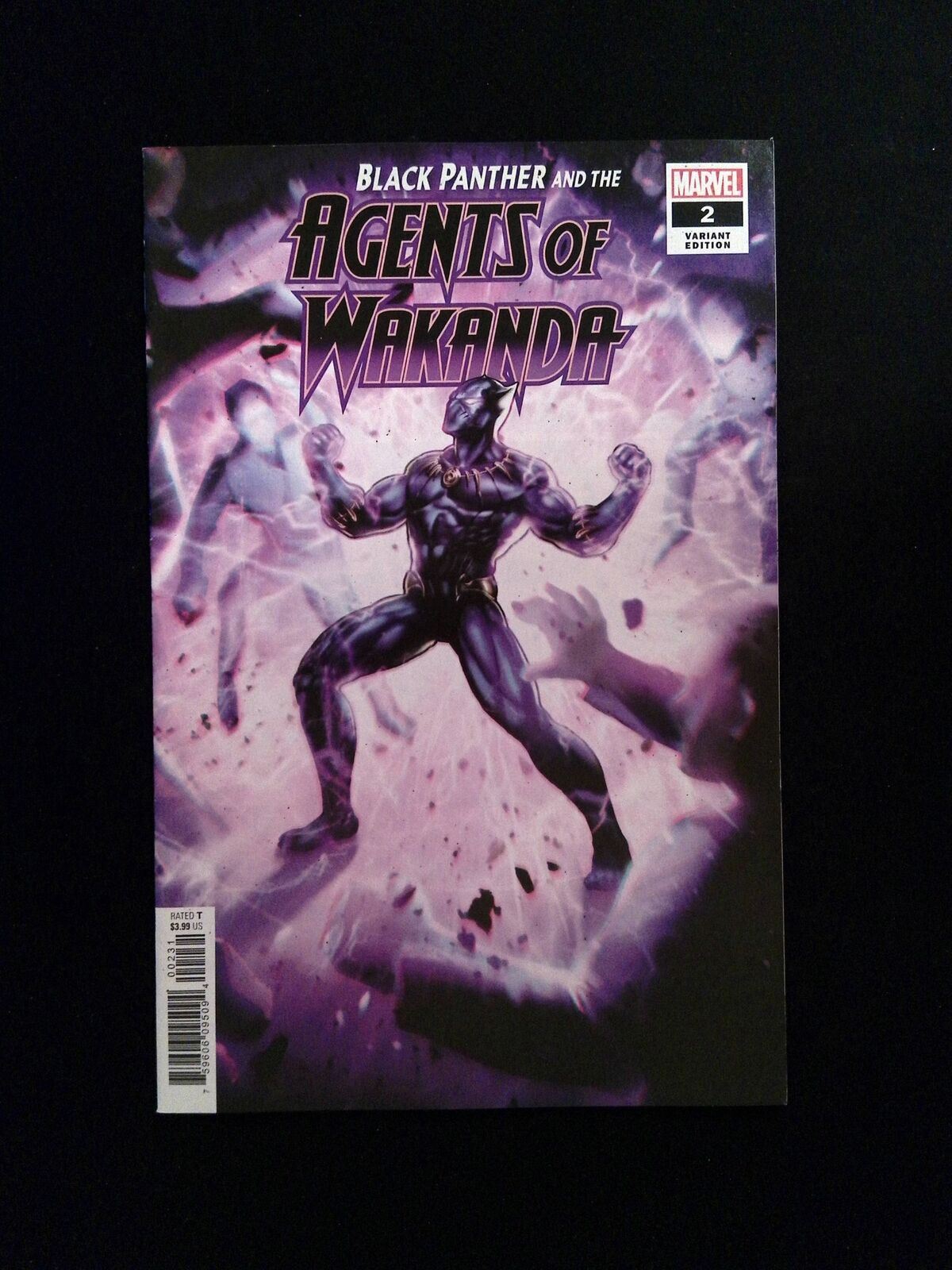 Black Panther And The Agents Of Wakanda #2D MARVEL Comics 2019 NM- GAME COVER