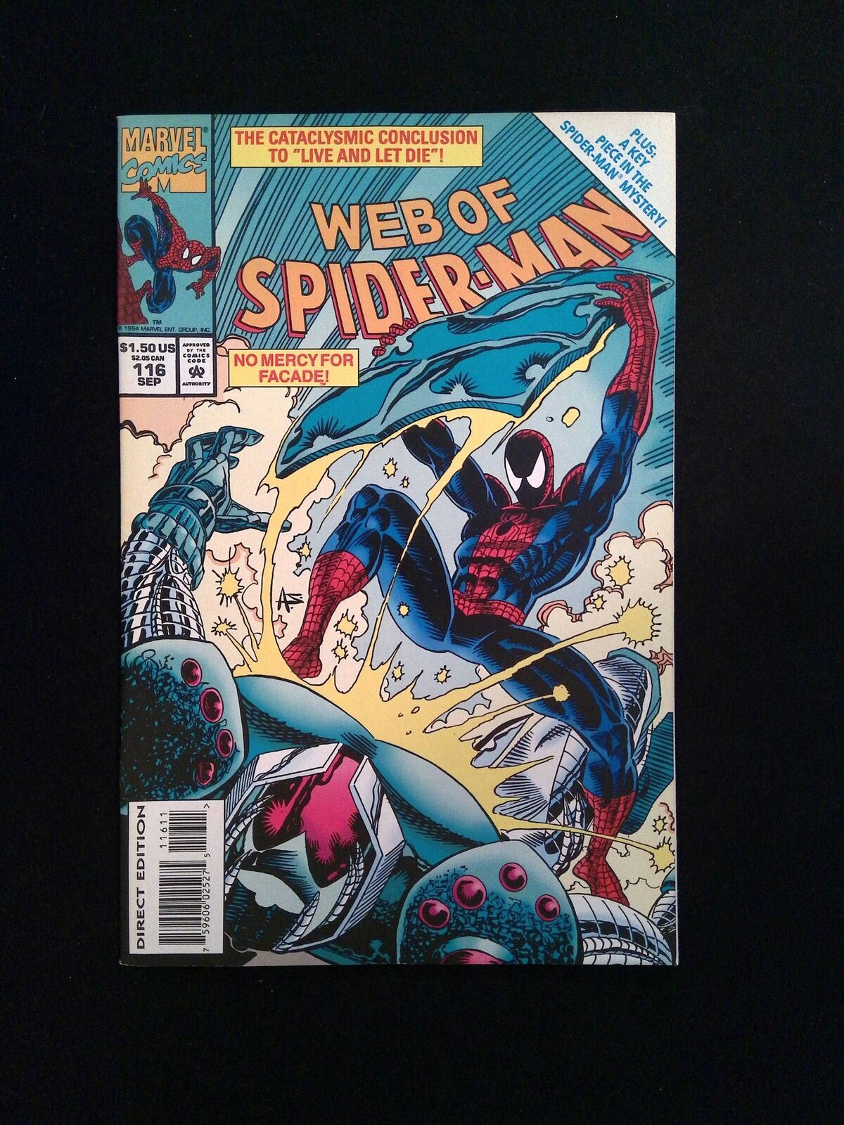Web of Spider-Man #116 MARVEL Comics 1994 VF/NM