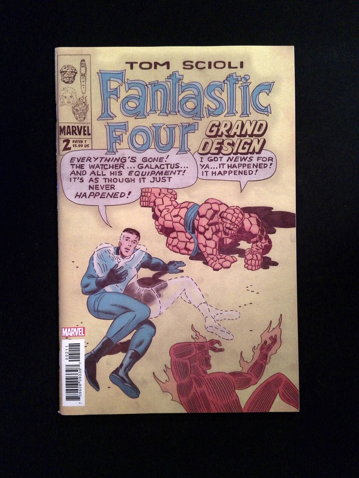 Fantastic Four Grand Design #2A MARVEL Comics 2019 NM-